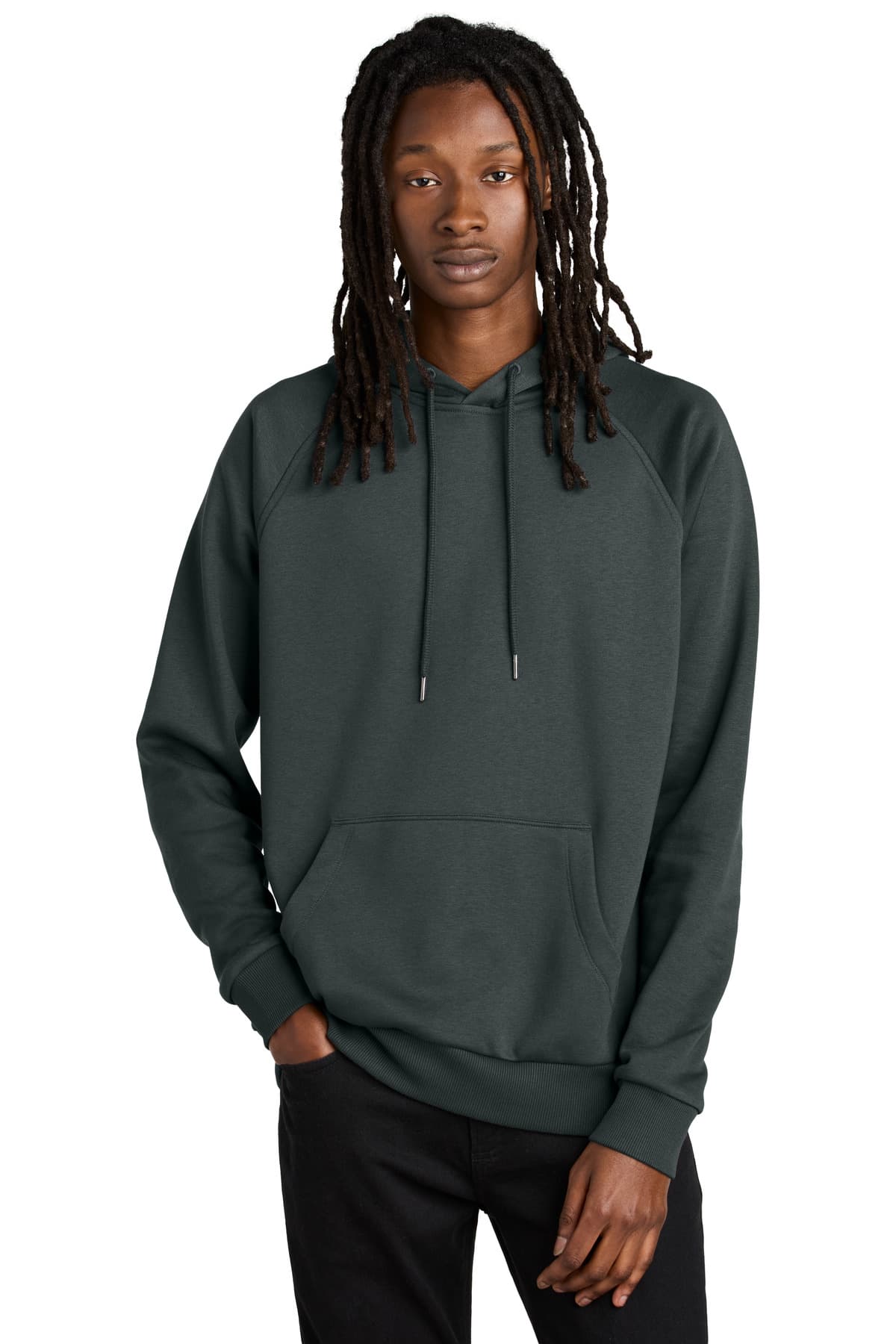 AllMade Allmade Unisex Organic CVC Fleece Pullover Hoodie AL5000