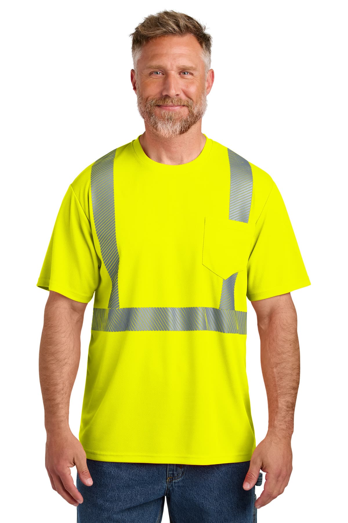 CornerStone CornerStone ANSI 107 Class 2 Segmented Tape Tee CS204
