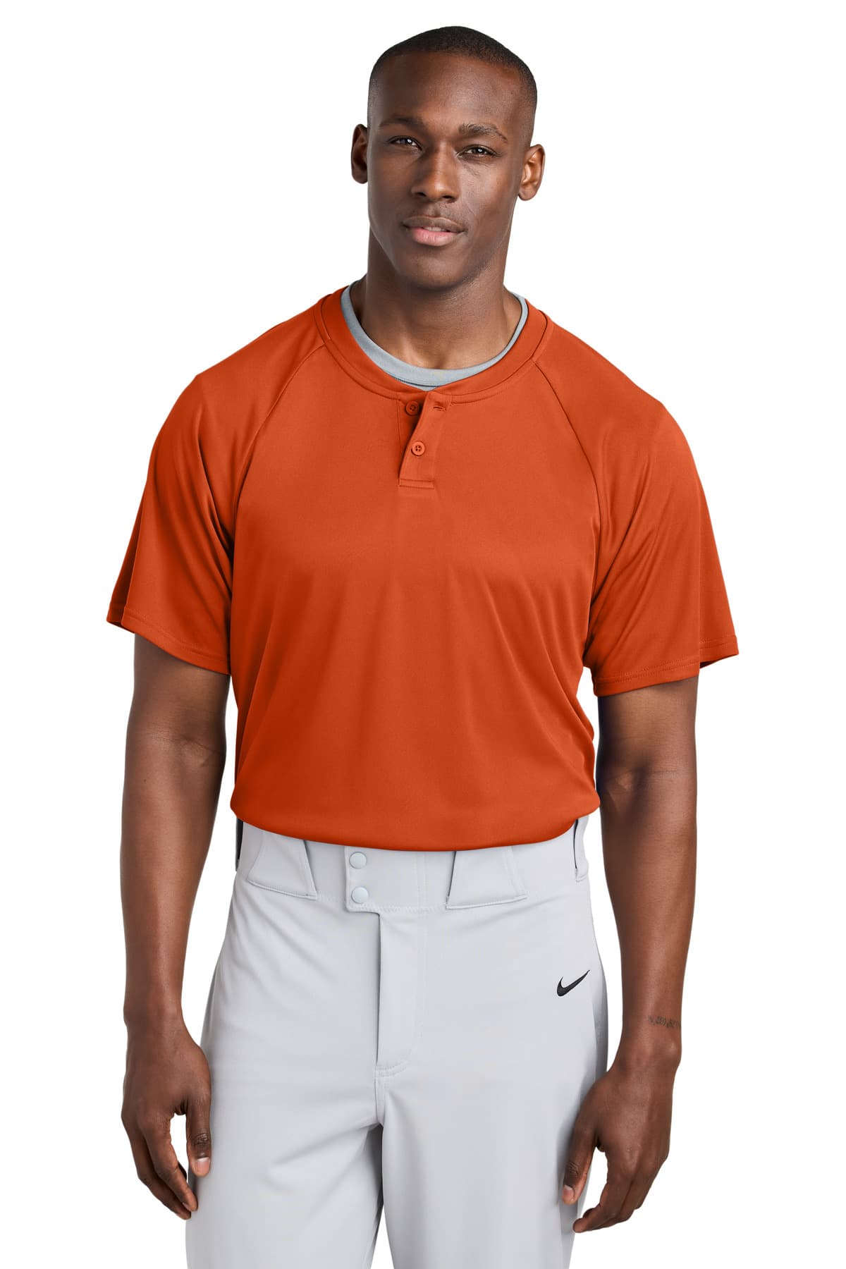 Sport-Tek Sport-Tek PosiCharge Competitor 2-Button Henley ST359