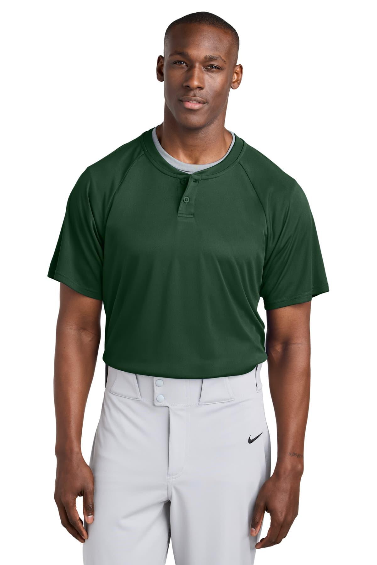 Sport-Tek Sport-Tek PosiCharge Competitor 2-Button Henley ST359