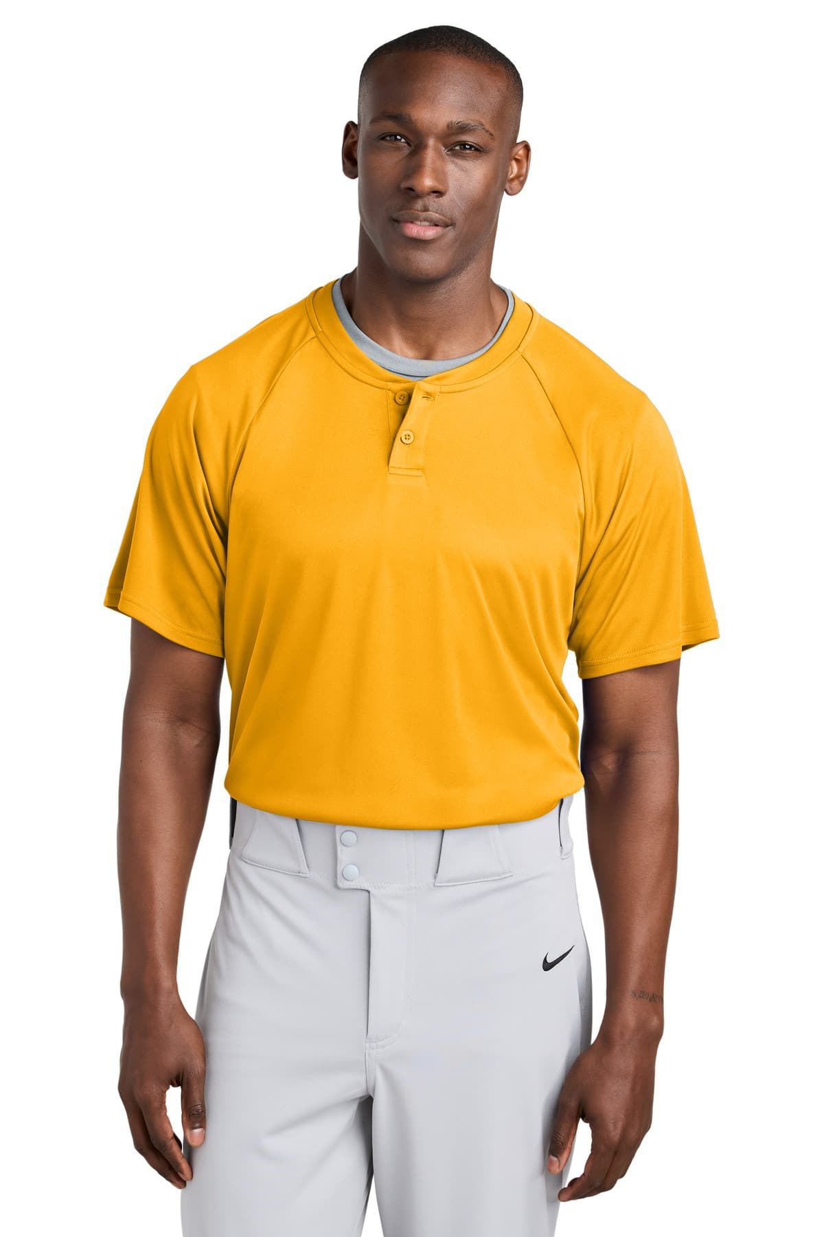Sport-Tek Sport-Tek PosiCharge Competitor 2-Button Henley ST359