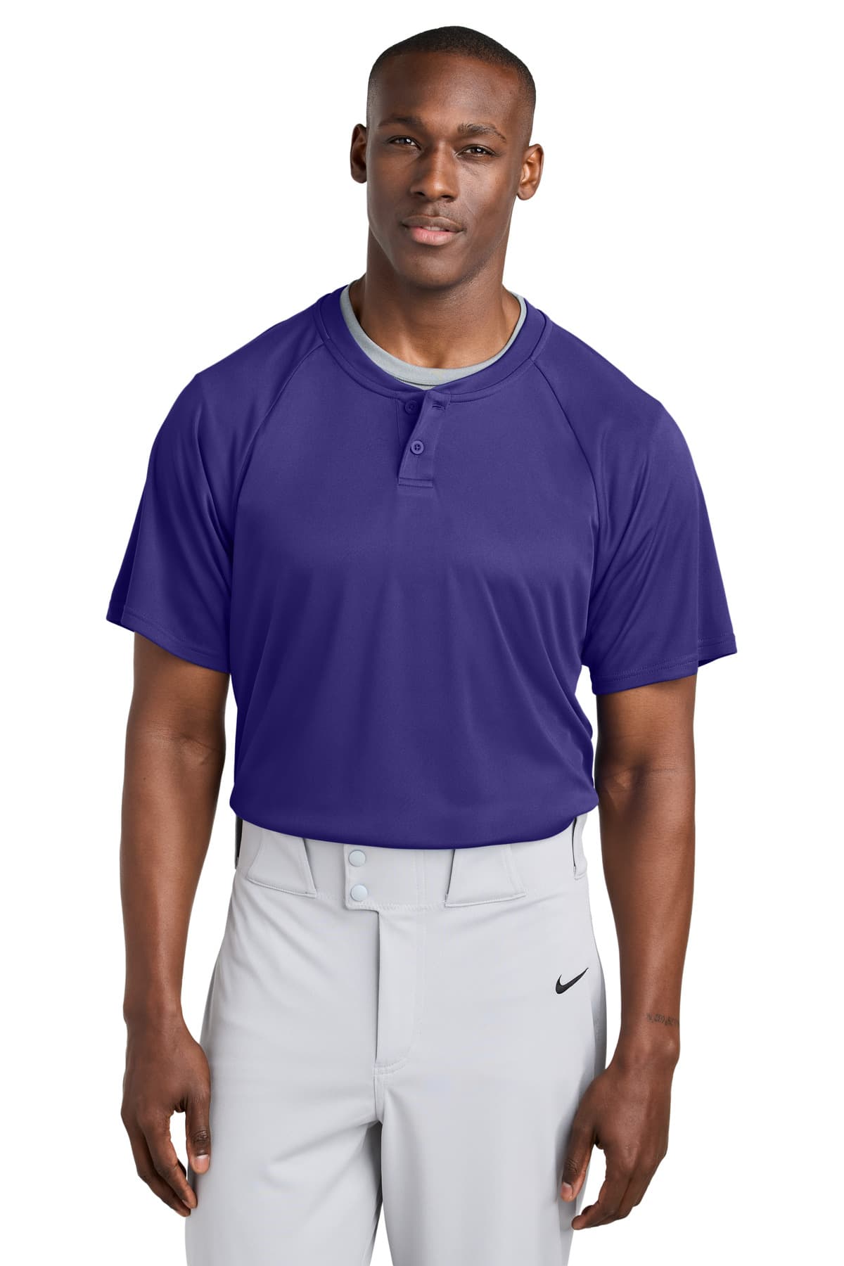 Sport-Tek Sport-Tek PosiCharge Competitor 2-Button Henley ST359