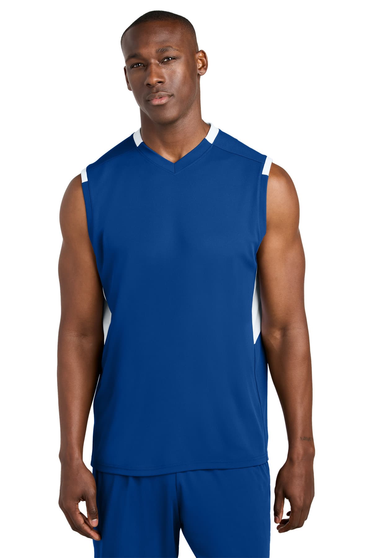 Sport-Tek Sport-Tek Club Sleeveless V-Neck ST441