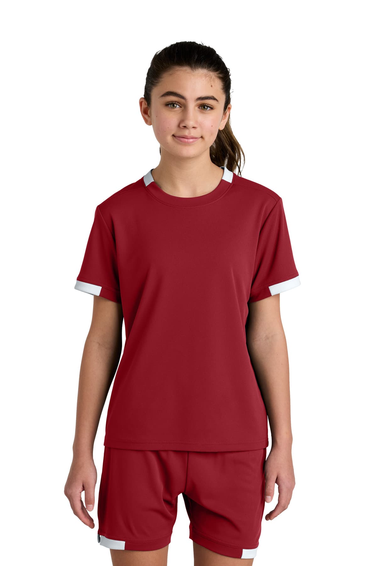 Sport-Tek Sport-Tek Youth Club Short Sleeve Crew YST440
