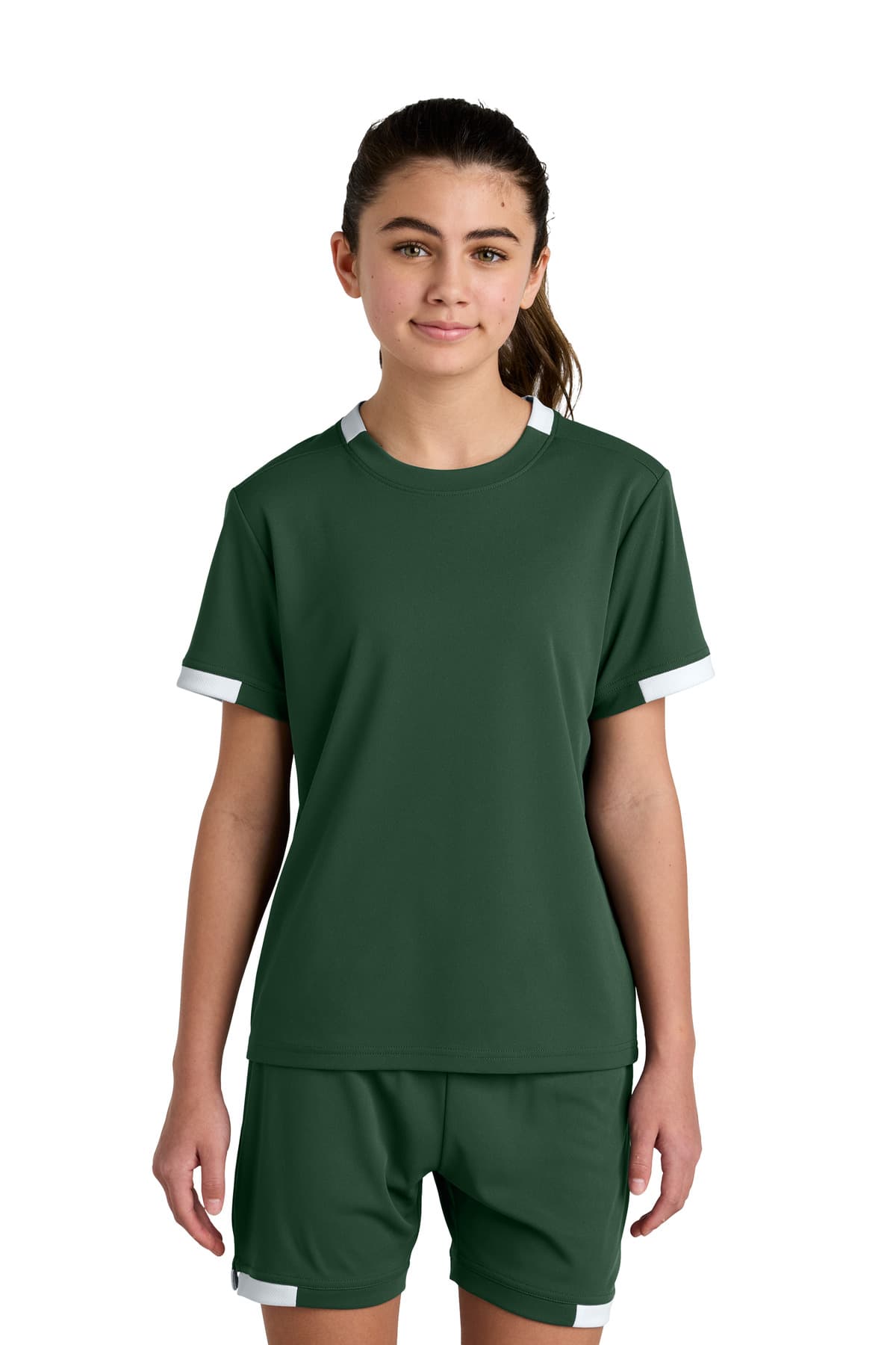 Sport-Tek Sport-Tek Youth Club Short Sleeve Crew YST440