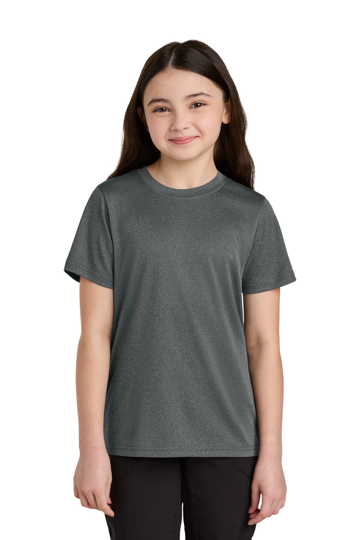 Port & Company Port & Co Youth Heather Performance Tee PC390Y