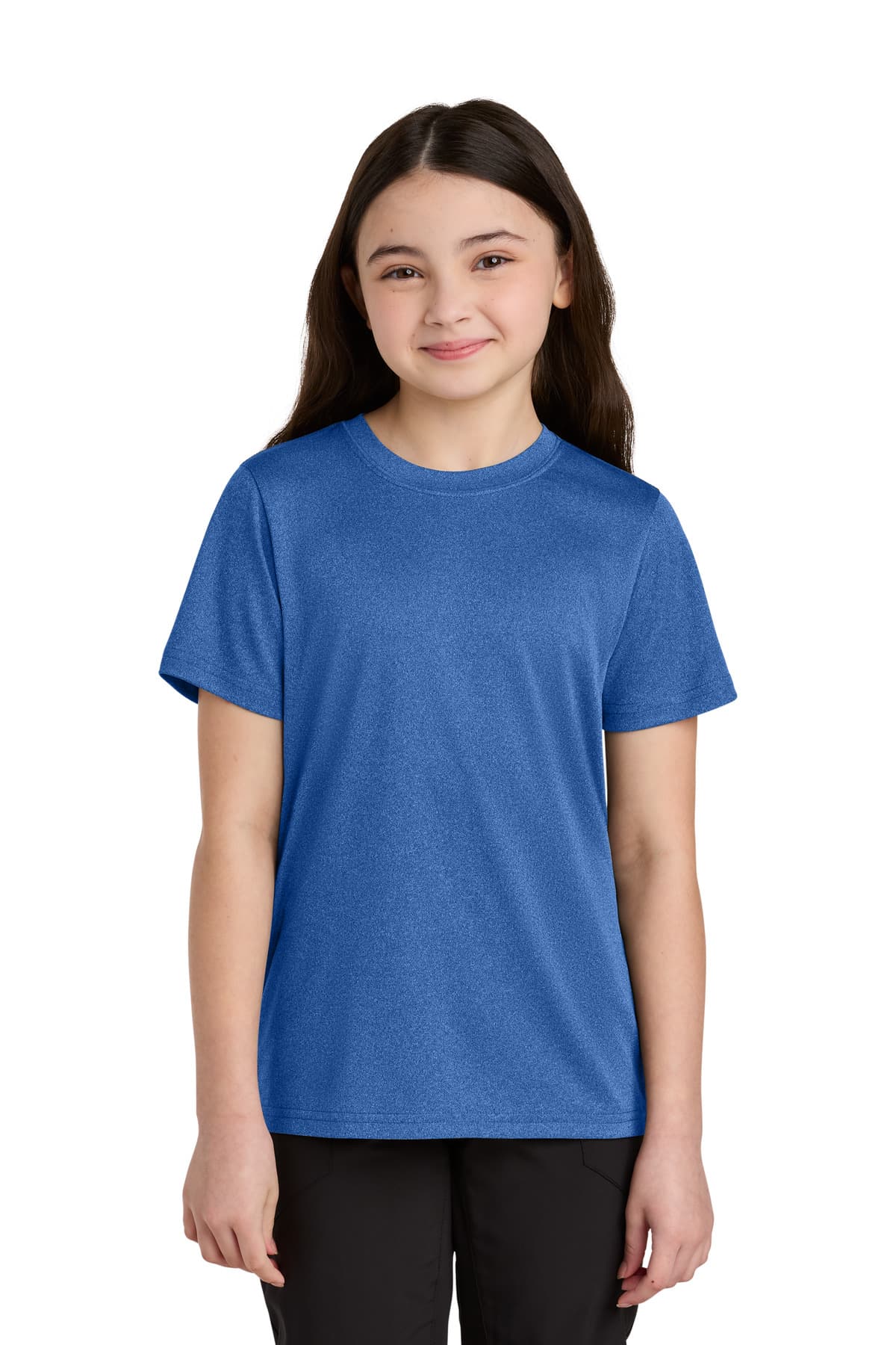 Port & Company Port & Co Youth Heather Performance Tee PC390Y