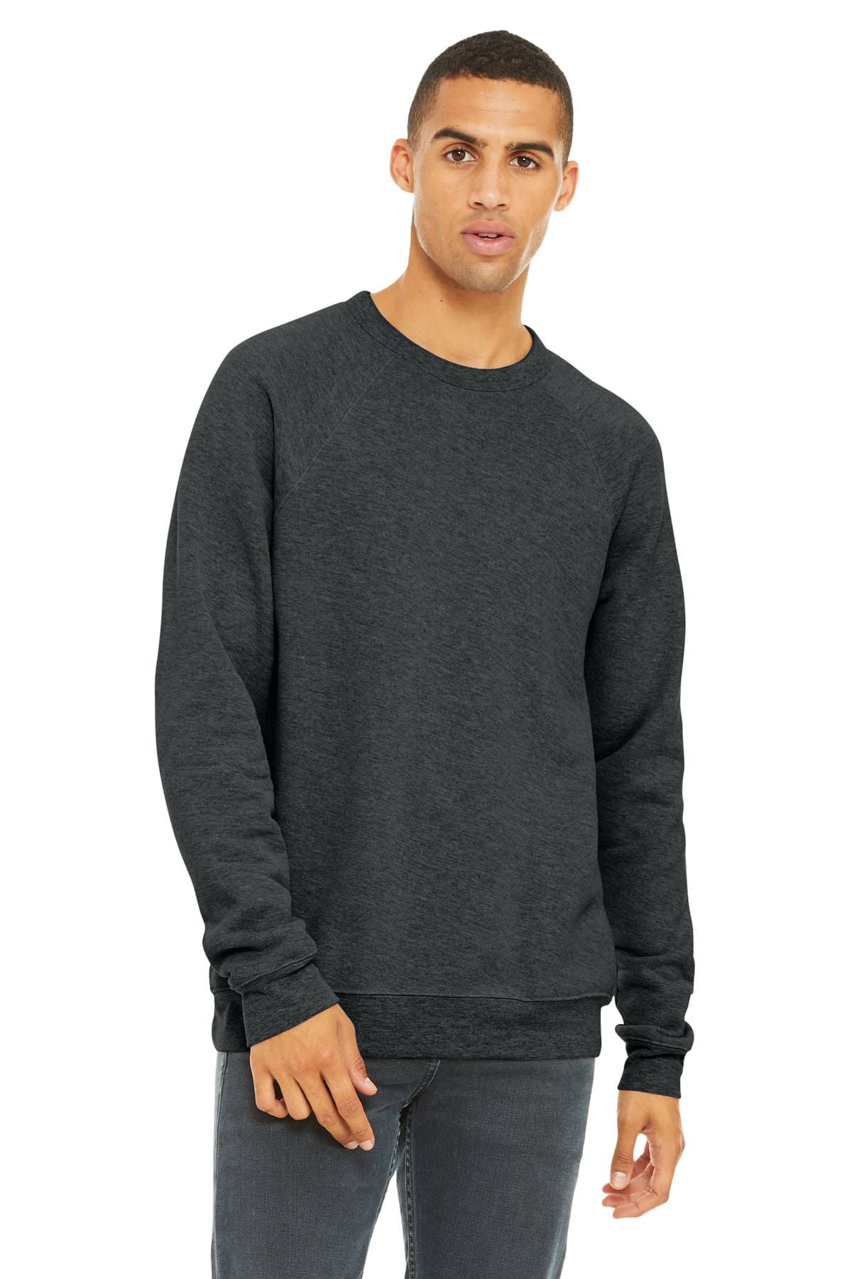 Bella + Canvas BELLA+CANVAS  Unisex Sponge Fleece Raglan Sweatshirt. BC3901