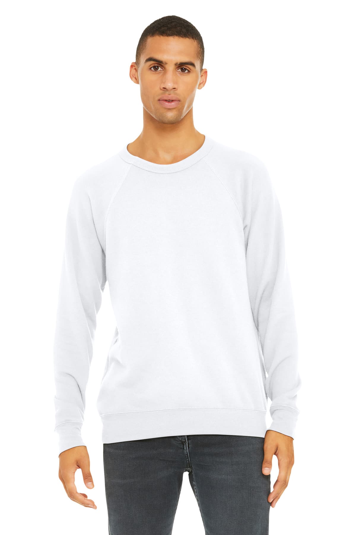 Bella + Canvas BELLA+CANVAS  Unisex Sponge Fleece Raglan Sweatshirt. BC3901