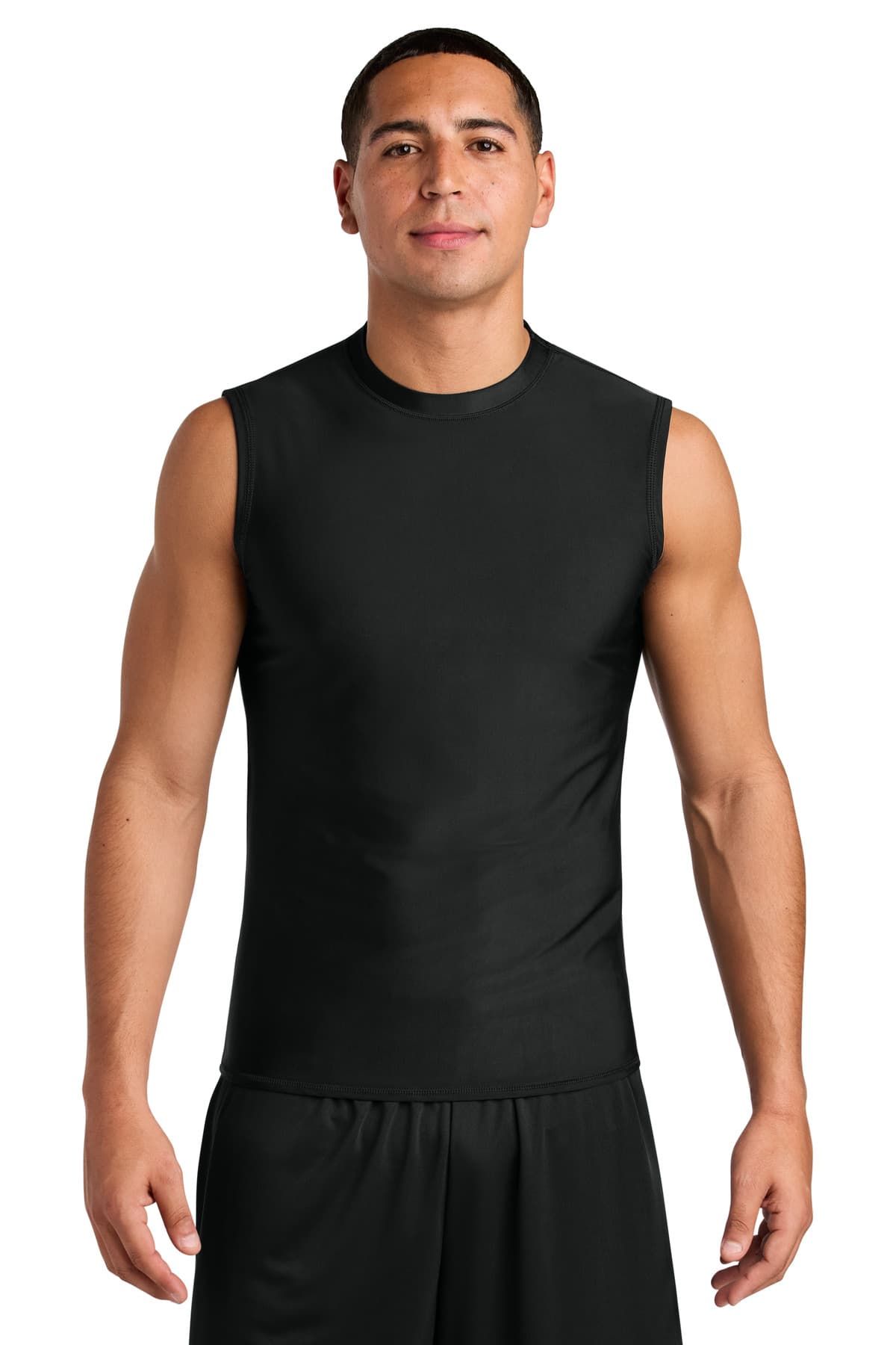 A4 A4 Compression Muscle Tee A4N2306 in Black