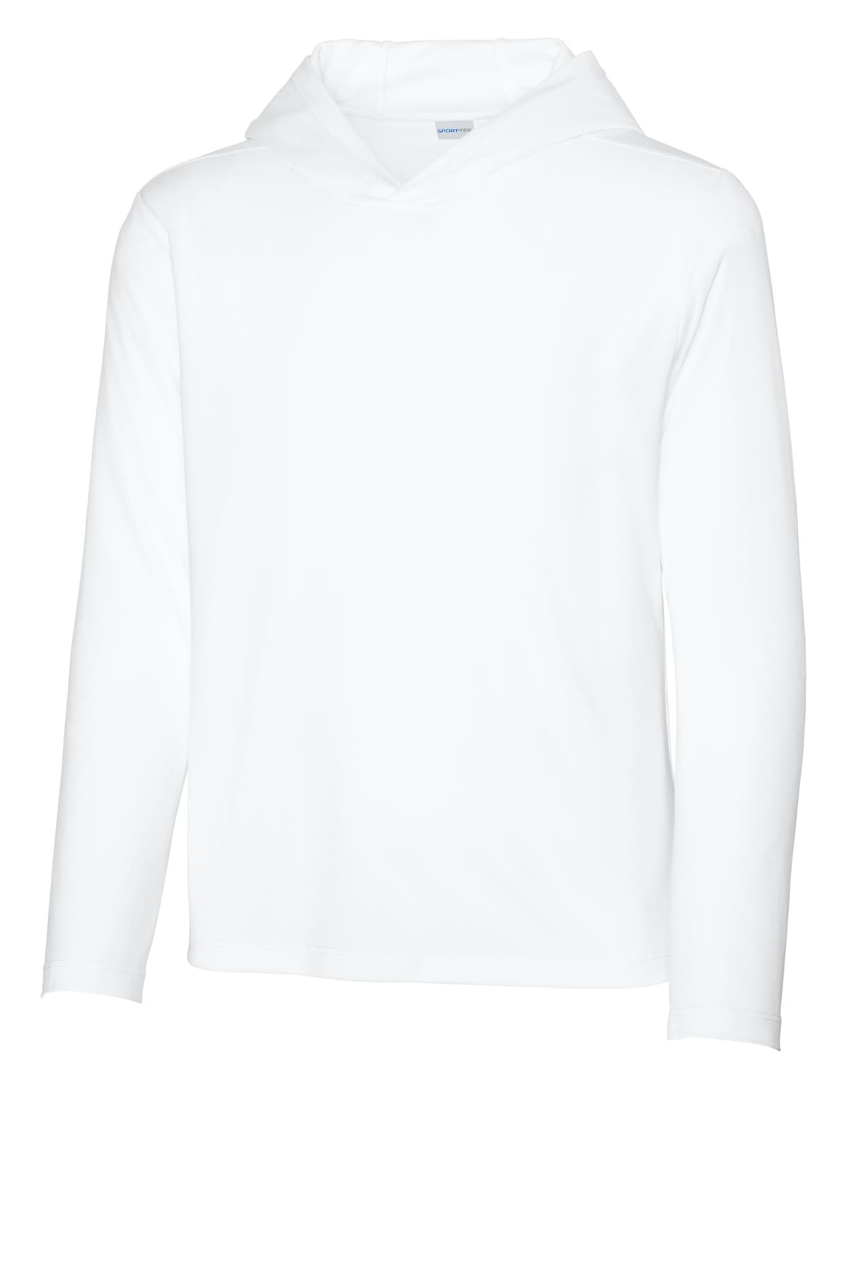 Sport-Tek Sport-Tek Youth Posi-UV Pro Long Sleeve Hoodie YST420LSH