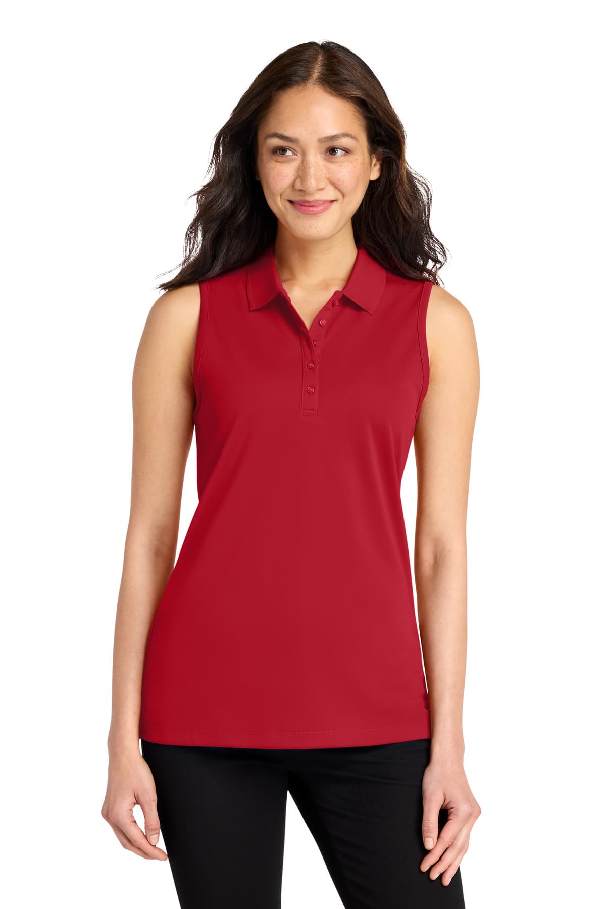 Port Authority Port Authority Women's Dry Zone UV Micro-Mesh Sleeveless Polo LK110SV