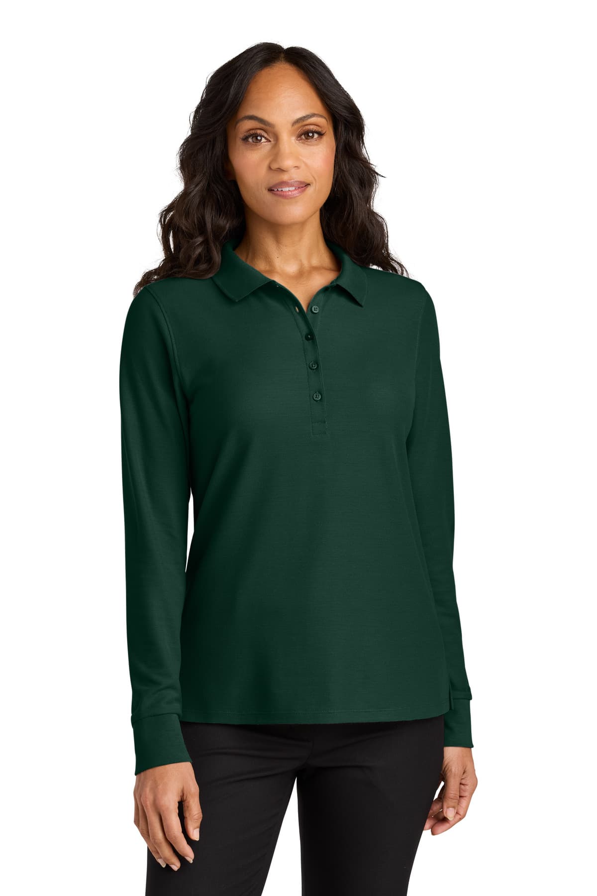 Port Authority Port Authority Women's Wearever Signature Pique Long Sleeve Polo LK200LS