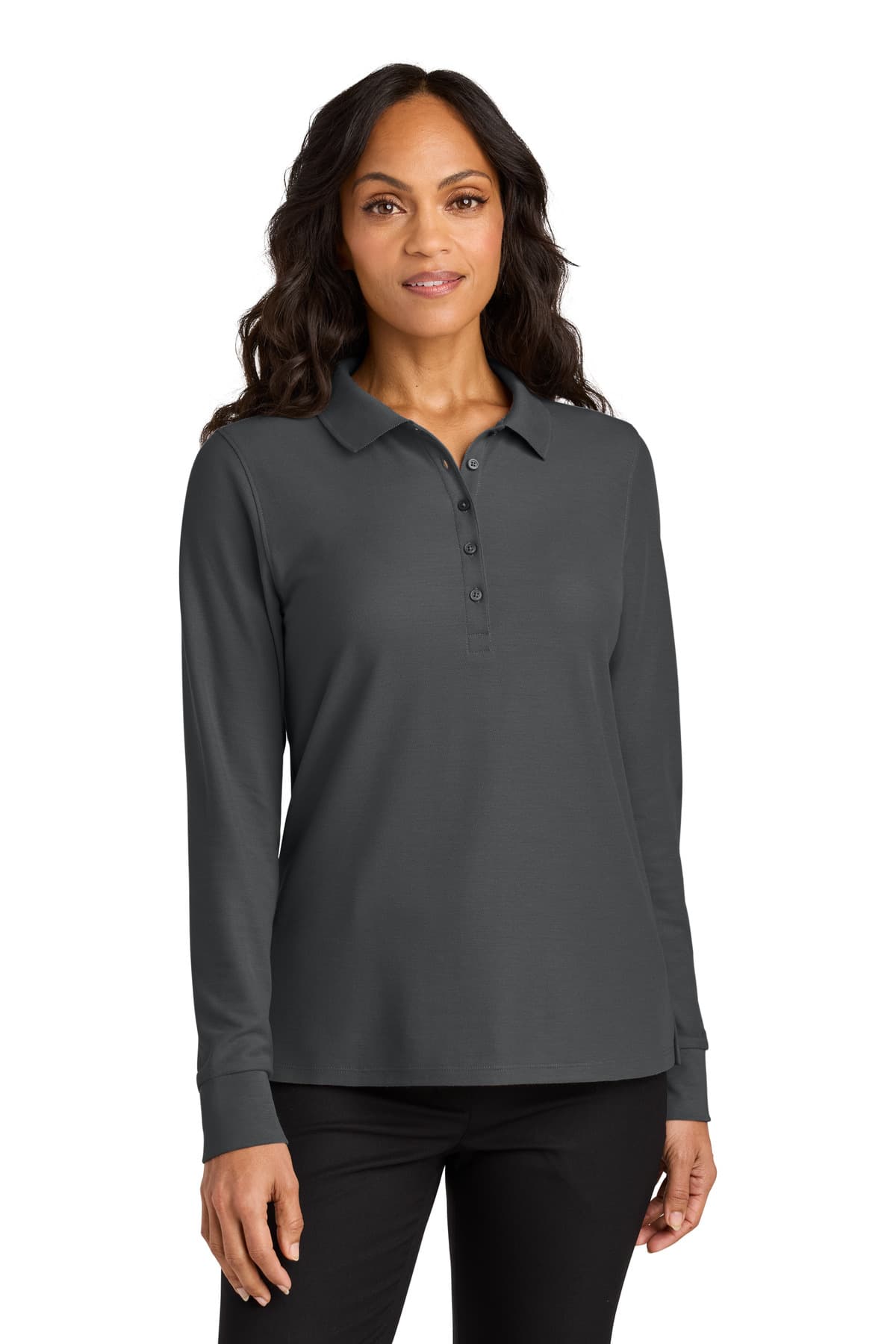 Port Authority Port Authority Women's Wearever Signature Pique Long Sleeve Polo LK200LS