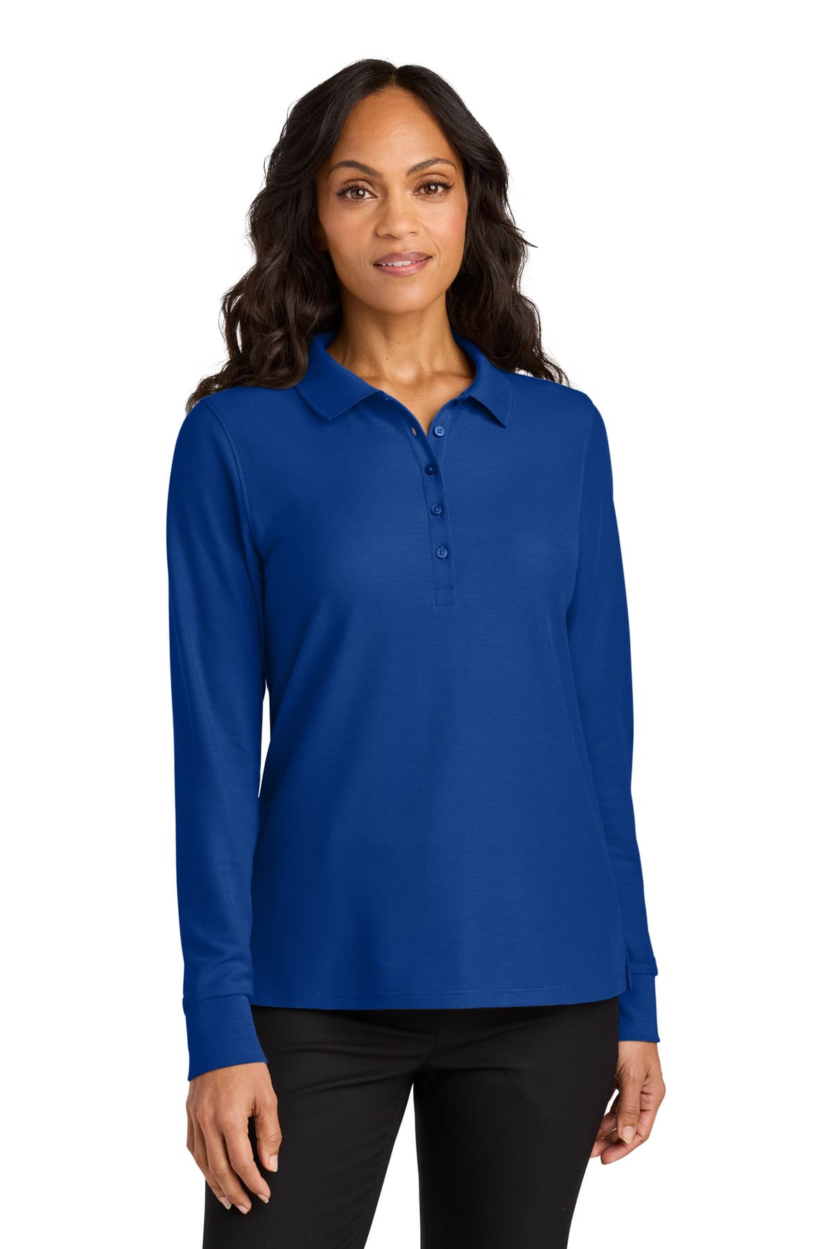 Port Authority Port Authority Women's Wearever Signature Pique Long Sleeve Polo LK200LS
