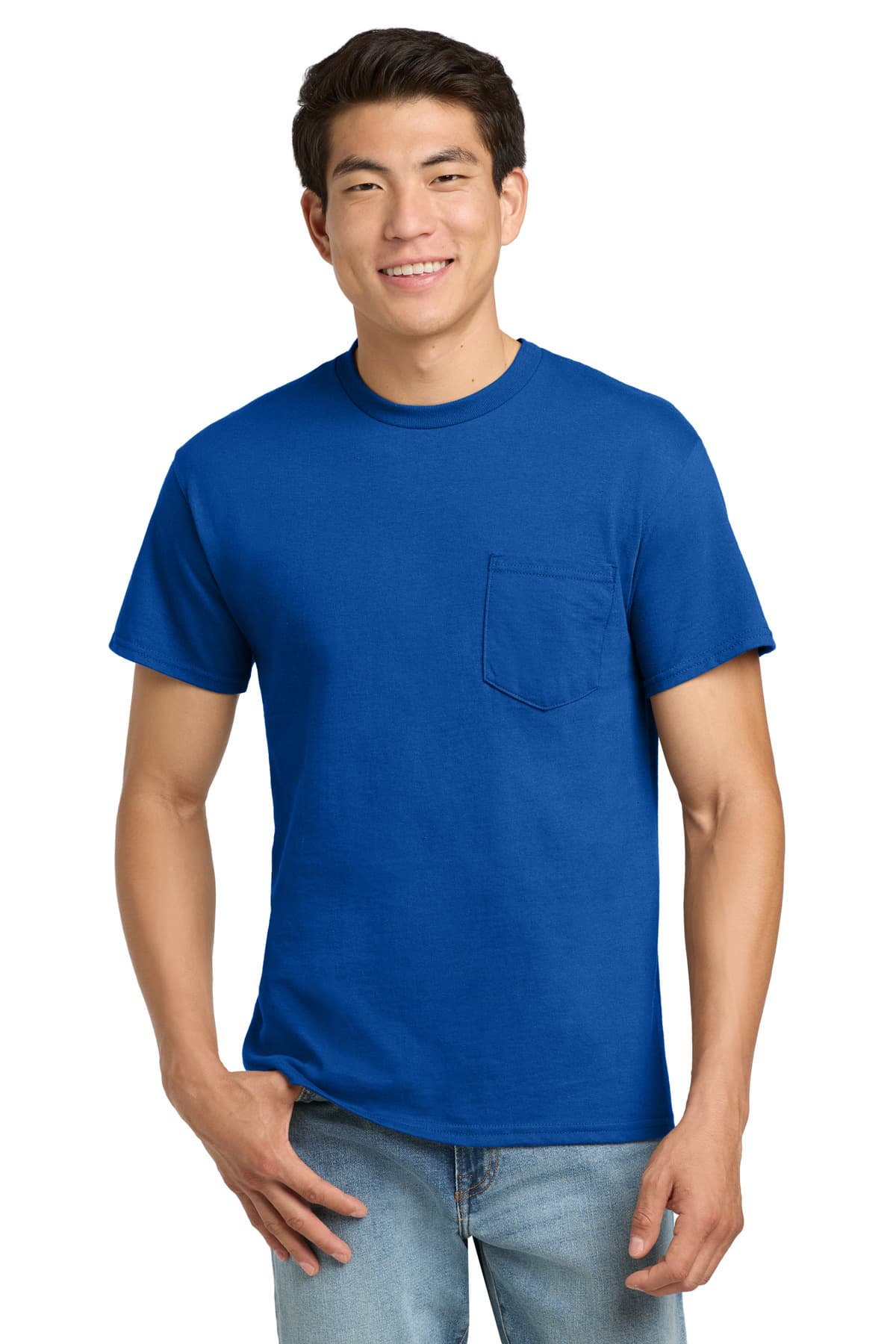 Gildan Gildan - Ultra Cotton 100% US Cotton T-Shirt with Pocket.  2300