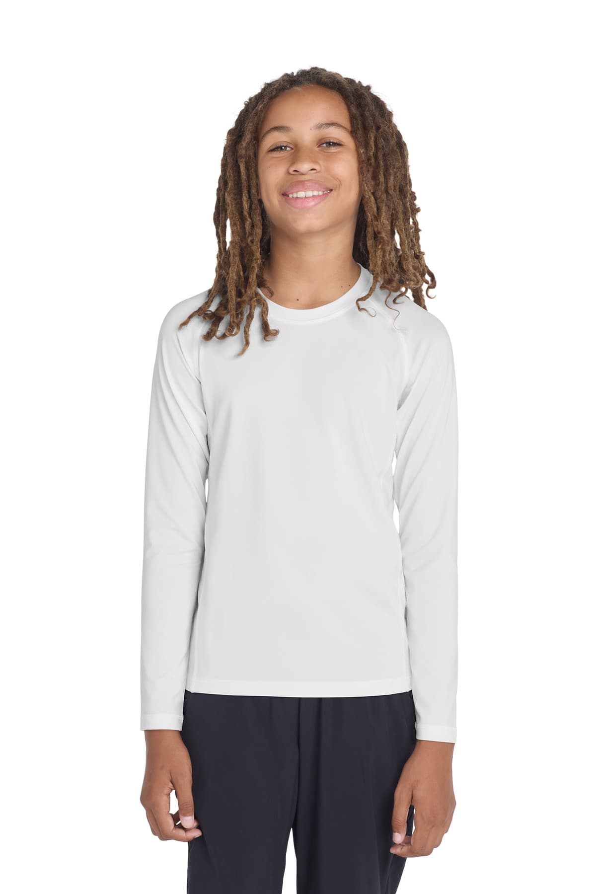 Sport-Tek Sport-Tek  Youth Long Sleeve Rashguard Tee. YST470LS