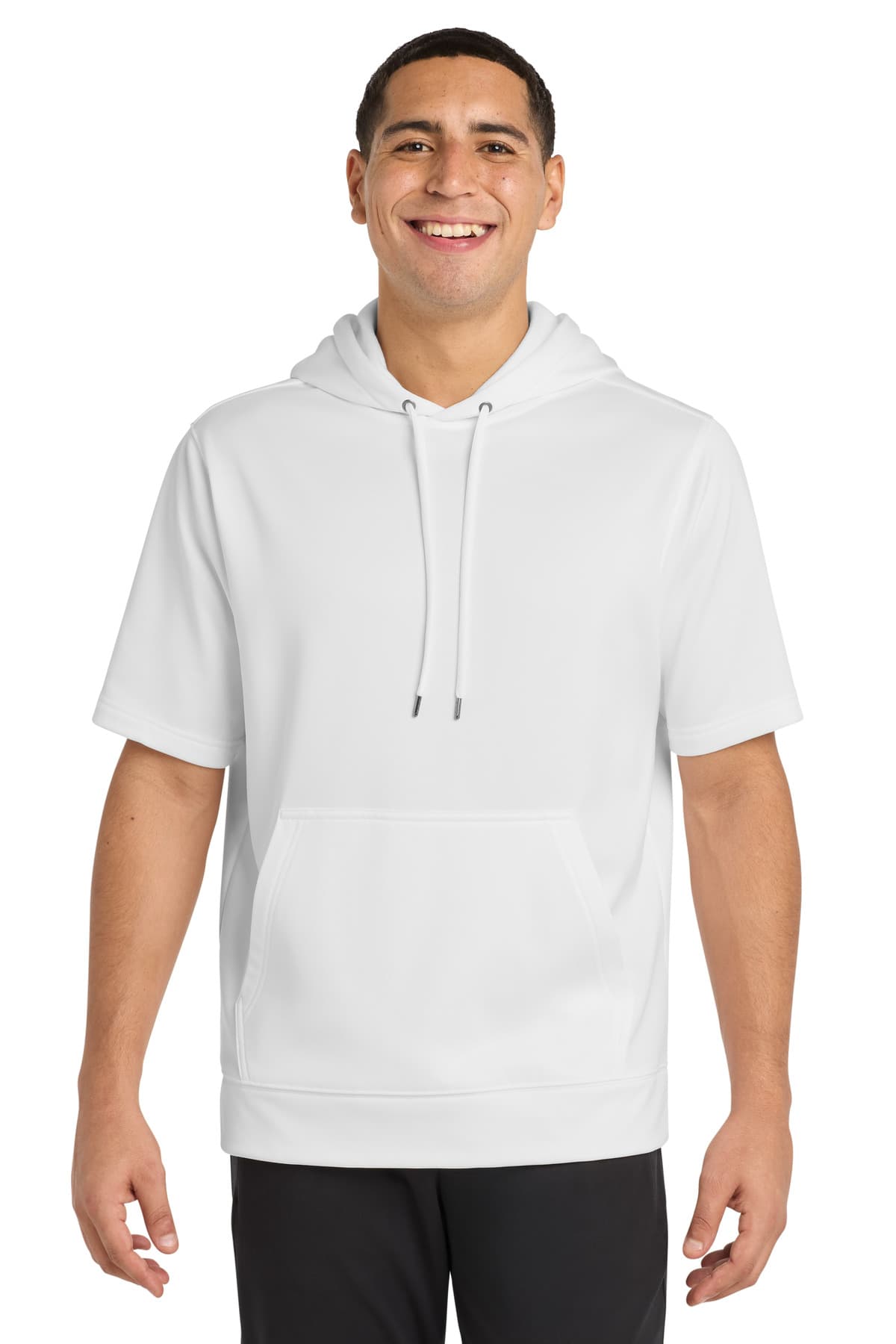 Sport-Tek Sport-Tek  Sport-Wick  Fleece Short Sleeve Hooded Pullover. ST251