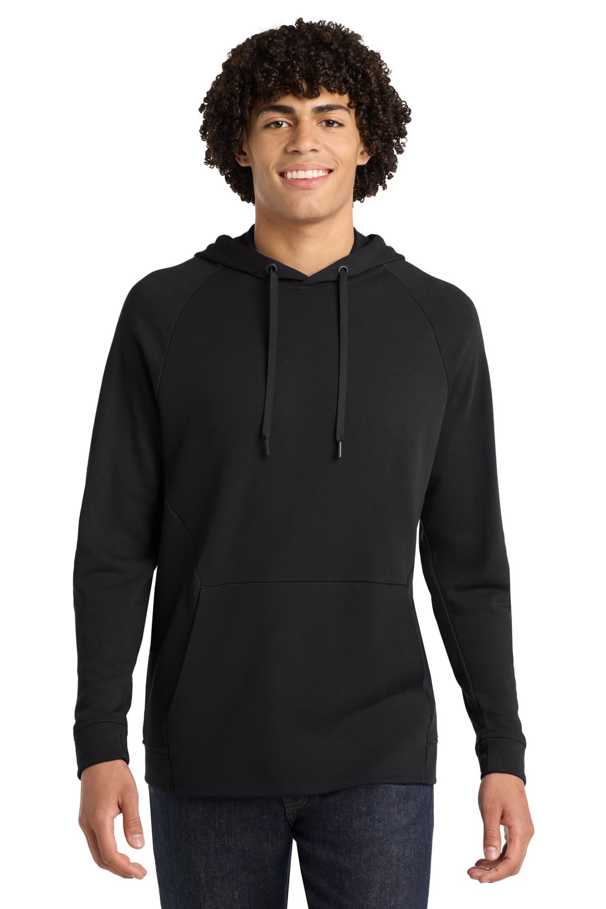 Sport-Tek Sport-Tek  Lightweight French Terry Pullover Hoodie. ST272 in Black