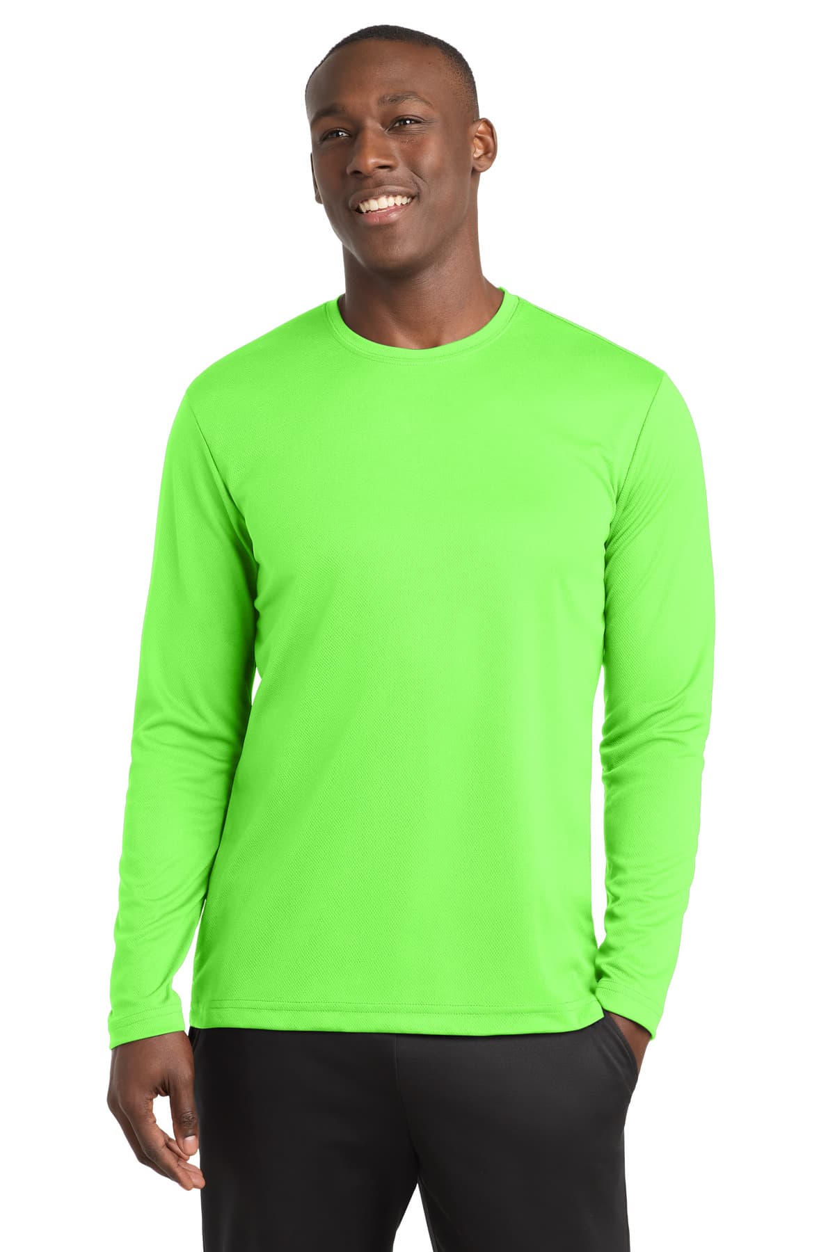 Sport-Tek Sport-Tek PosiCharge RacerMesh Long Sleeve Tee. ST340LS