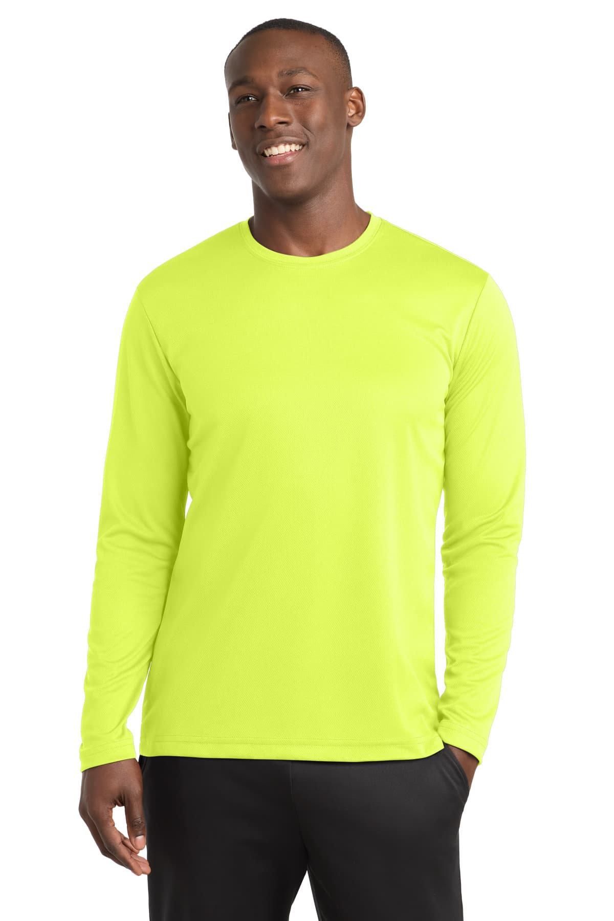 Sport-Tek Sport-Tek PosiCharge RacerMesh Long Sleeve Tee. ST340LS