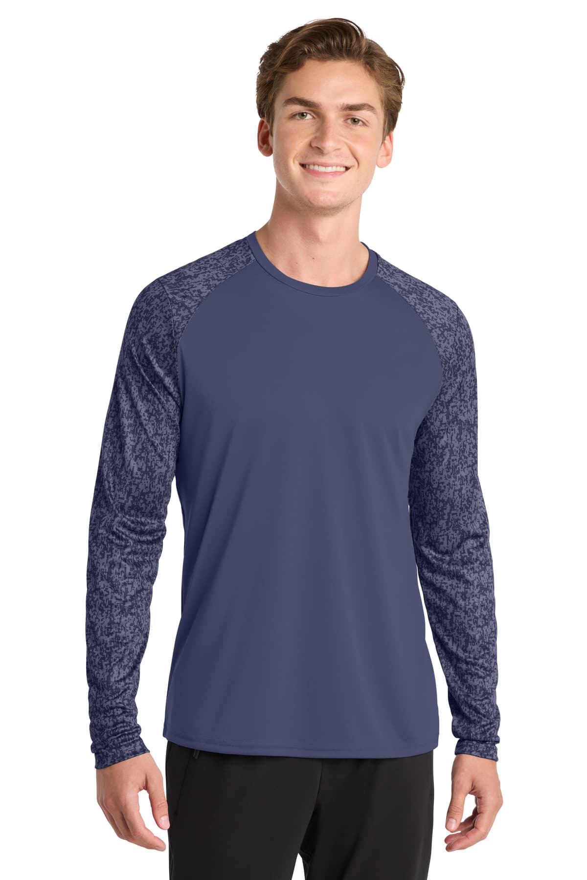 Sport-Tek Sport-Tek  Long Sleeve Digi Camo Tee. ST460LS
