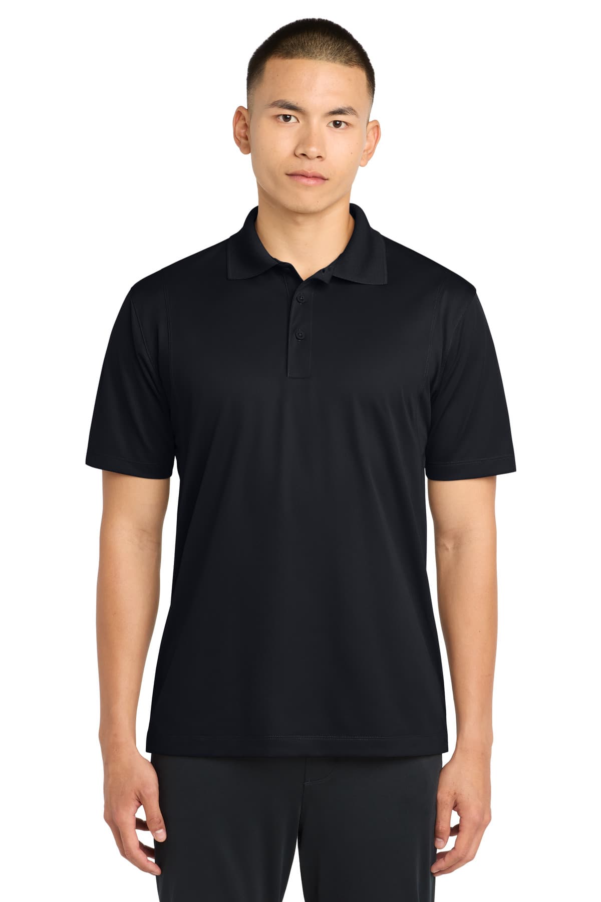 Sport-Tek Sport-Tek Micropique Sport-Wick Polo. ST650 in Black