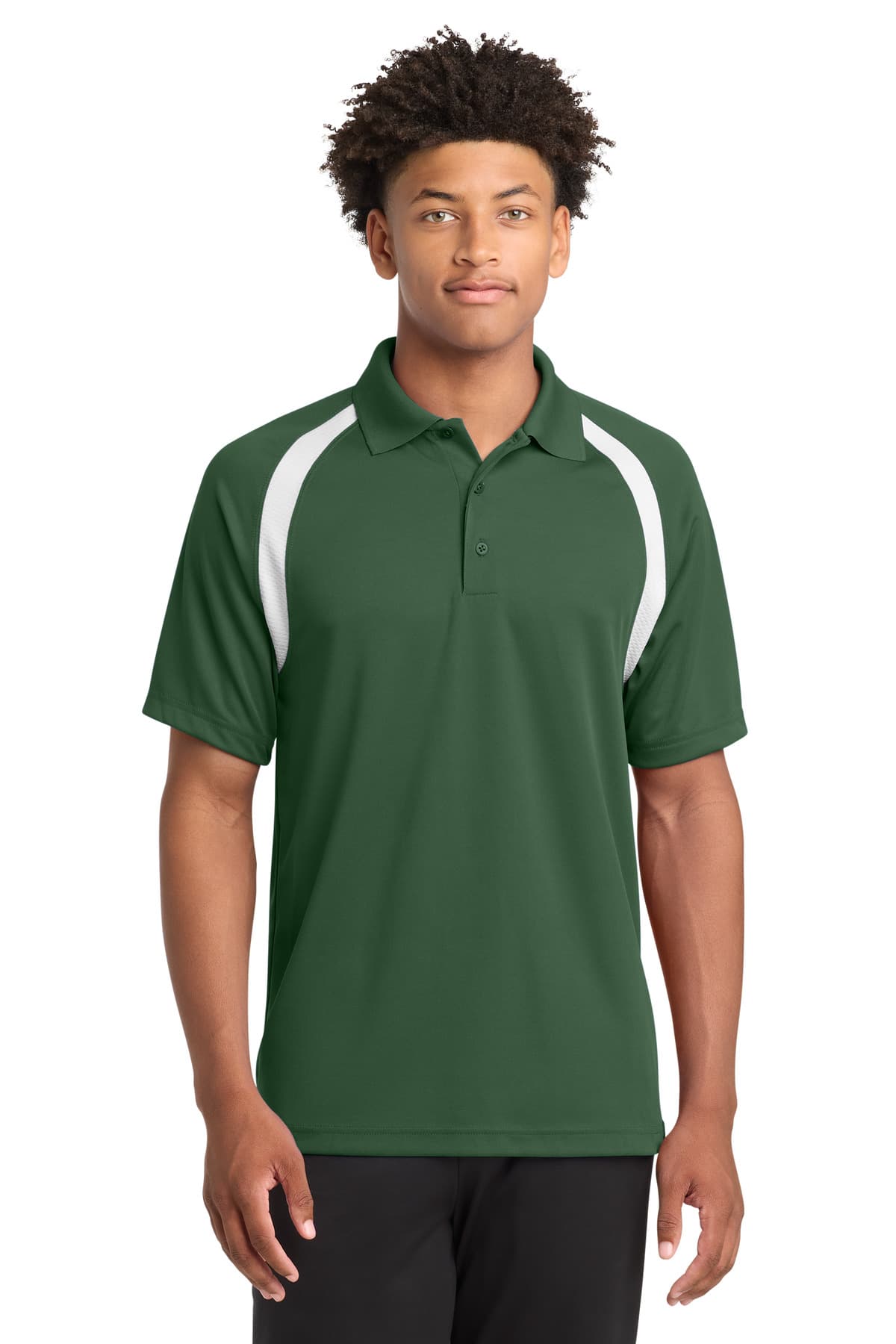 Sport-Tek Sport-Tek Dry Zone Colorblock Raglan Polo. T476