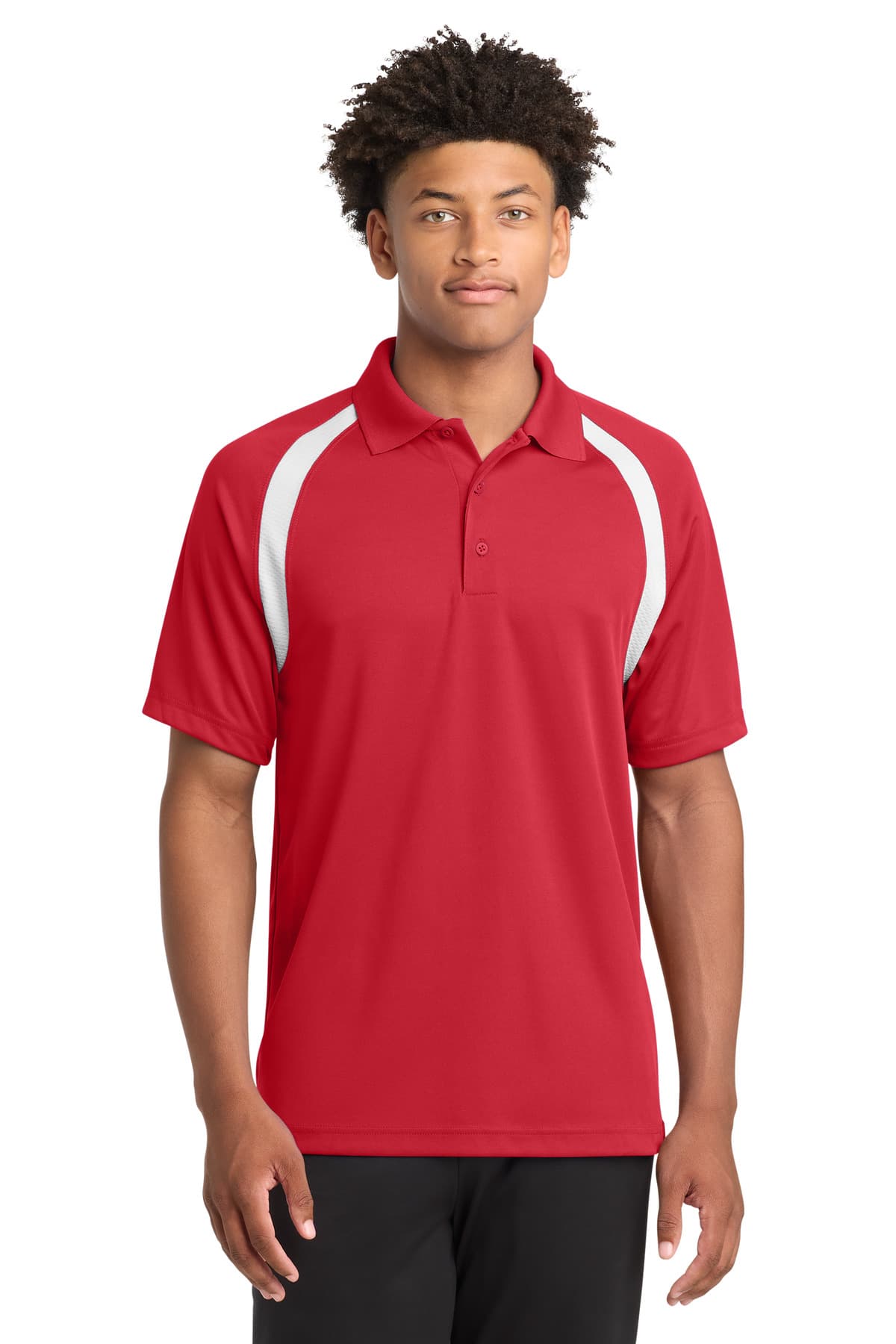 Sport-Tek Sport-Tek Dry Zone Colorblock Raglan Polo. T476