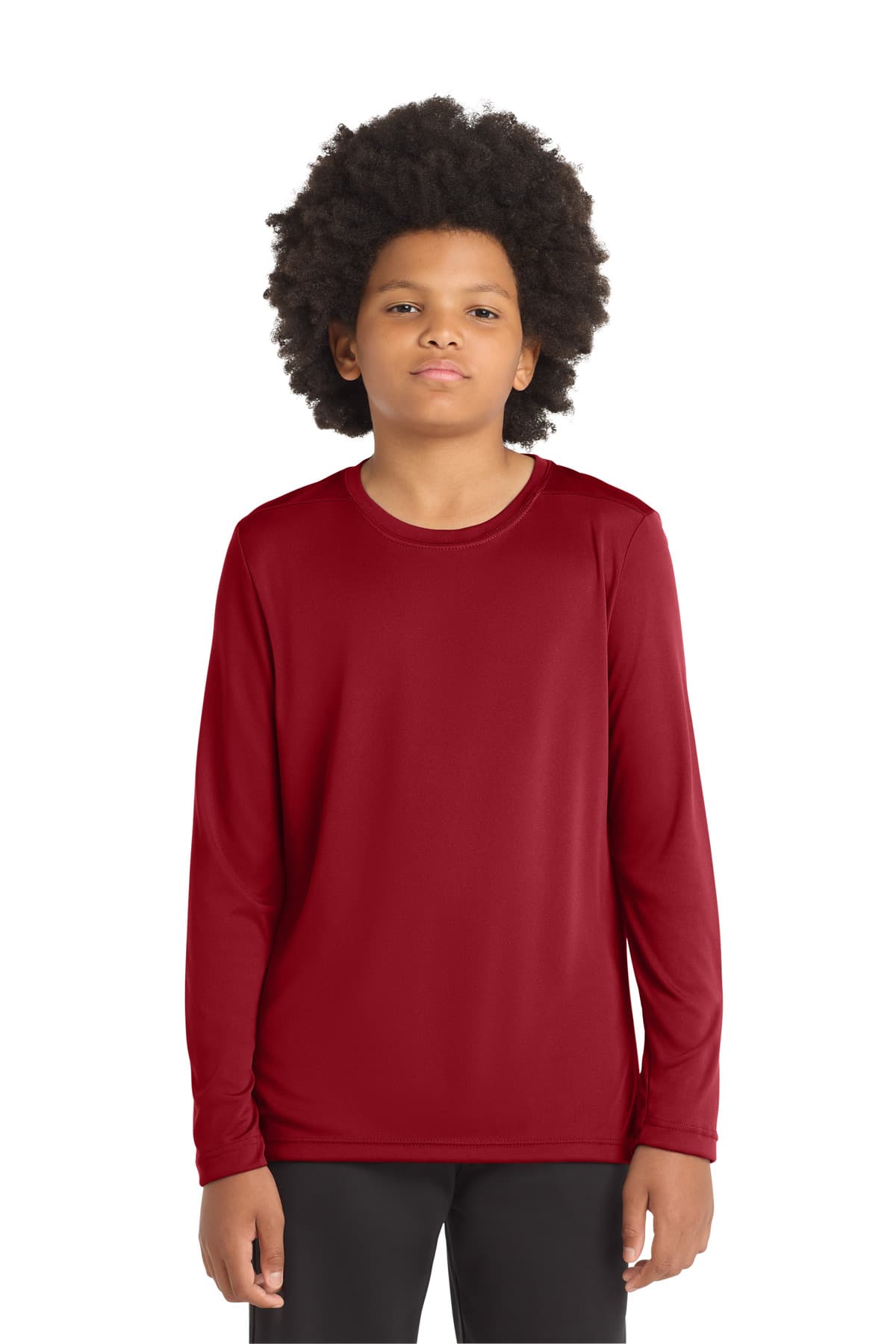 Sport-Tek Sport-Tek  Youth Posi-UV Pro Long Sleeve Tee. YST420LS