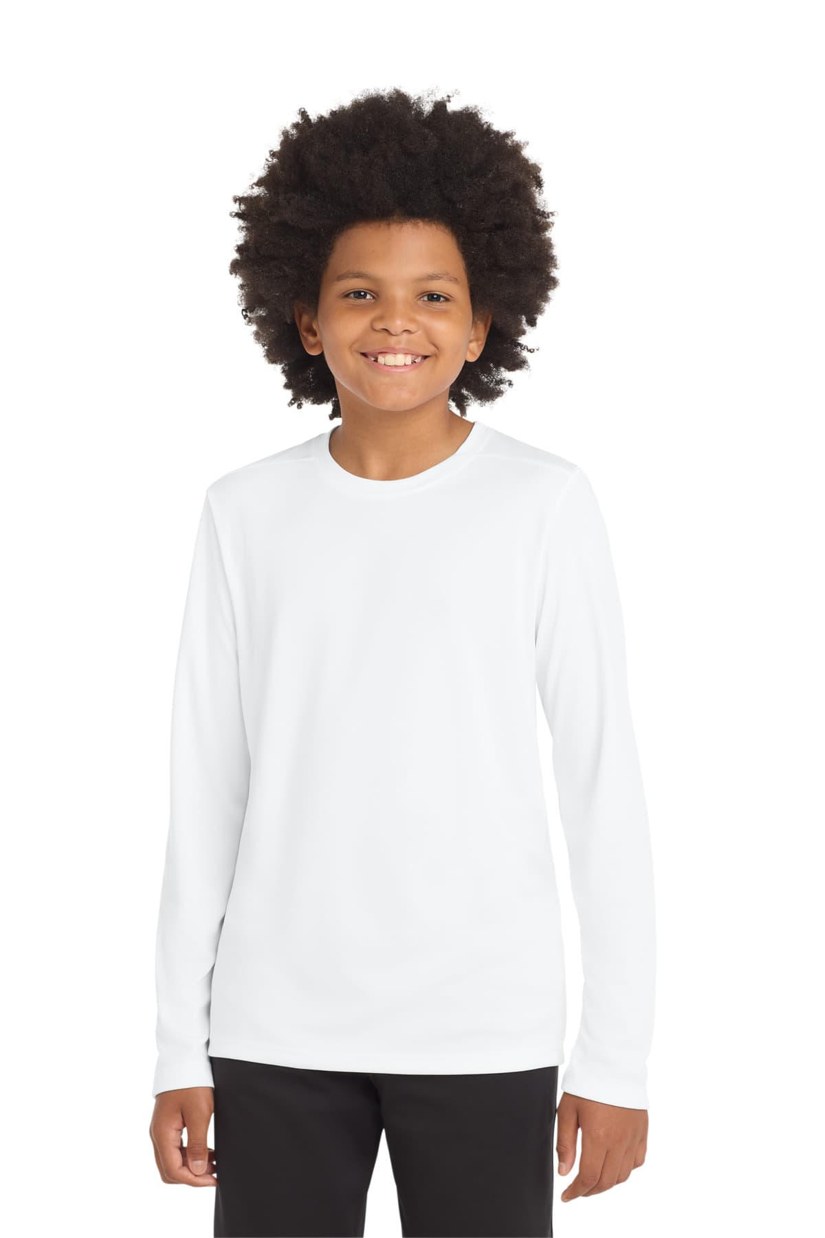 Sport-Tek Sport-Tek  Youth Posi-UV Pro Long Sleeve Tee. YST420LS