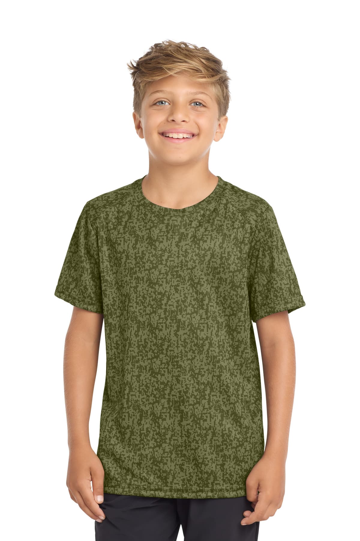 Sport-Tek Sport-Tek  Youth Digi Camo Tee. YST460