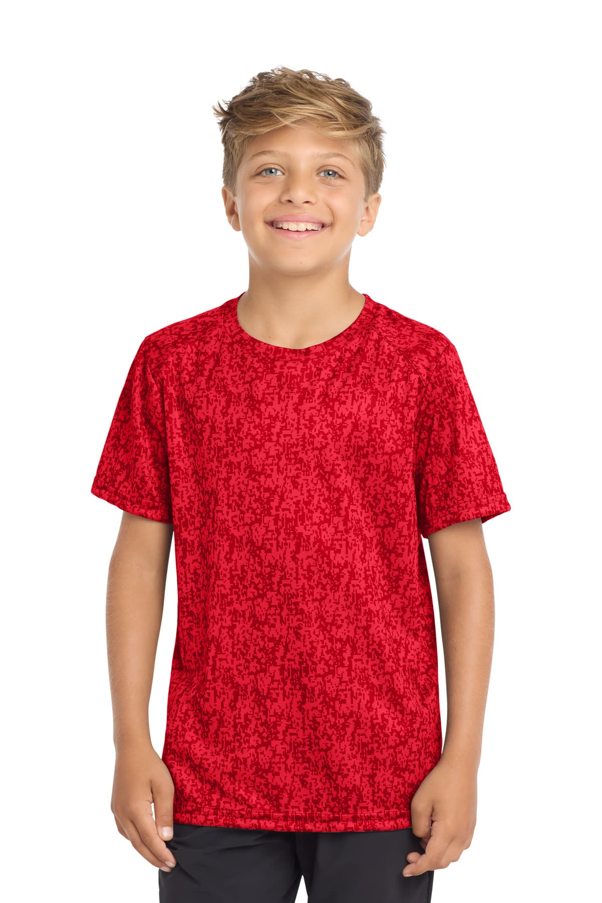 Sport-Tek Sport-Tek  Youth Digi Camo Tee. YST460