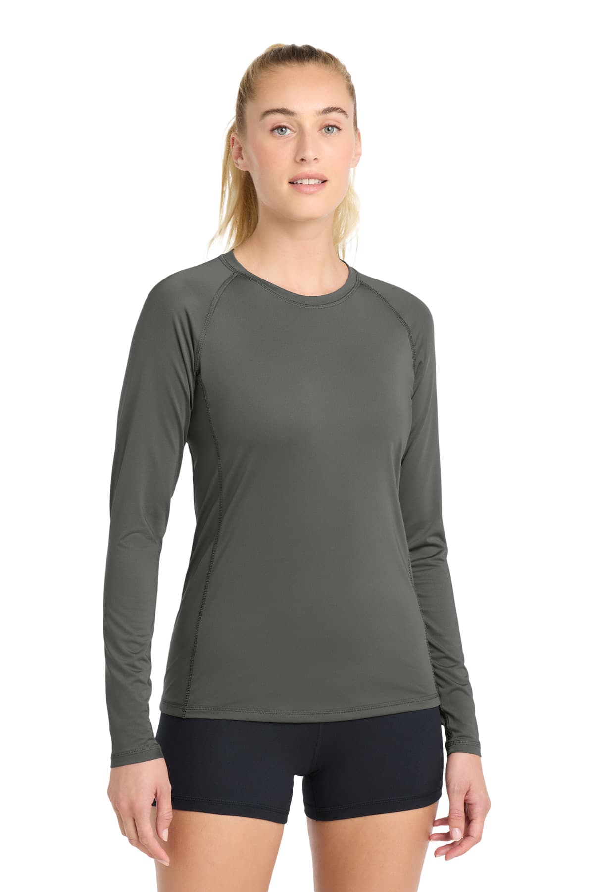 Sport-Tek Sport-Tek  Women's Long Sleeve Rashguard Tee. LST470LS