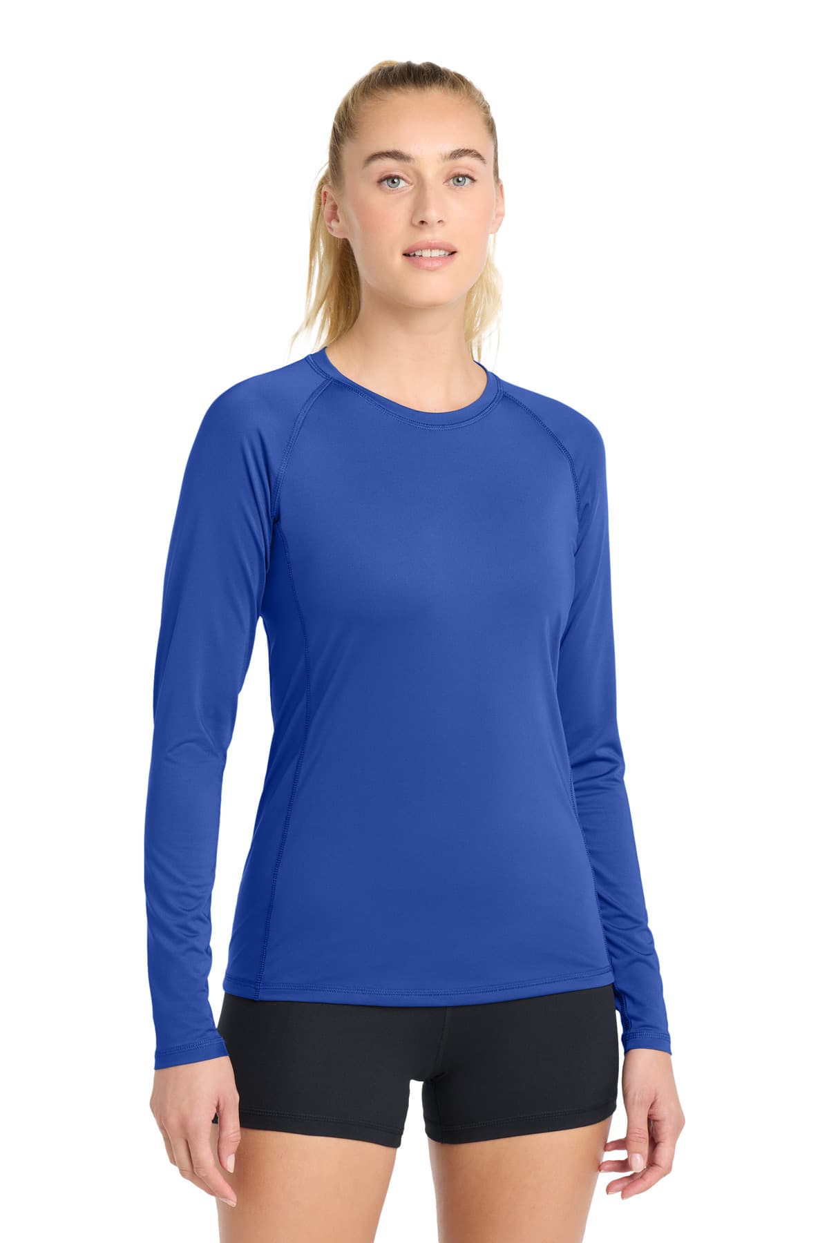 Sport-Tek Sport-Tek  Women's Long Sleeve Rashguard Tee. LST470LS