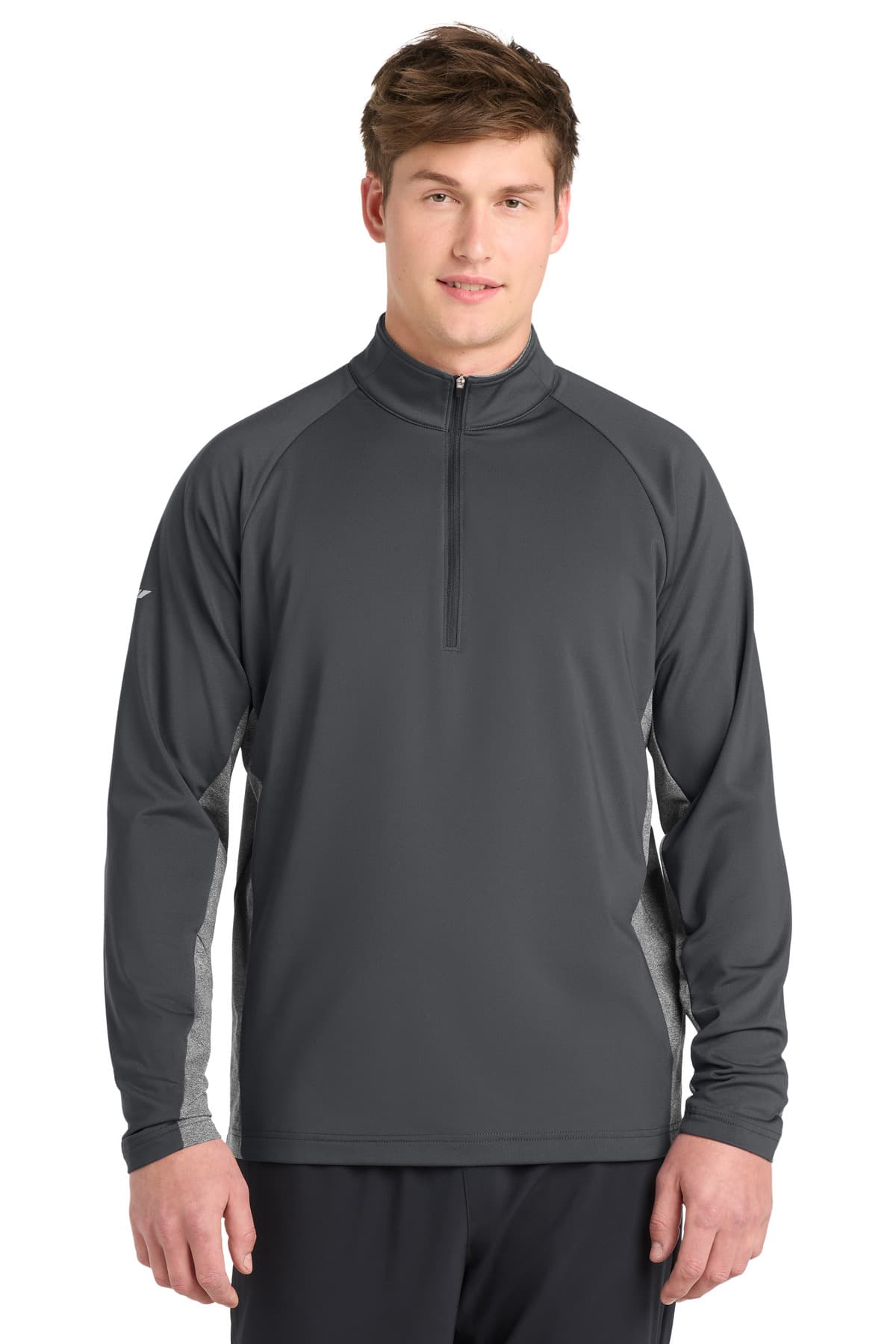 Sport-Tek Sport-Tek Sport-Wick Stretch Contrast 1/4-Zip Pullover. ST854