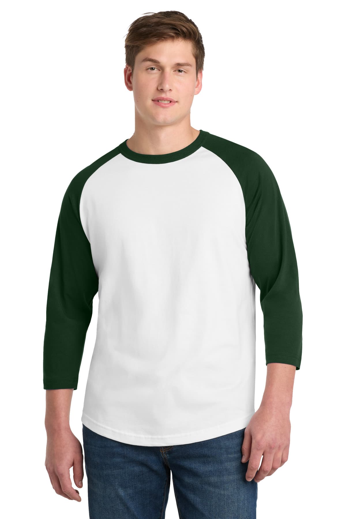 Sport-Tek Sport-Tek Colorblock Raglan Jersey.  T200