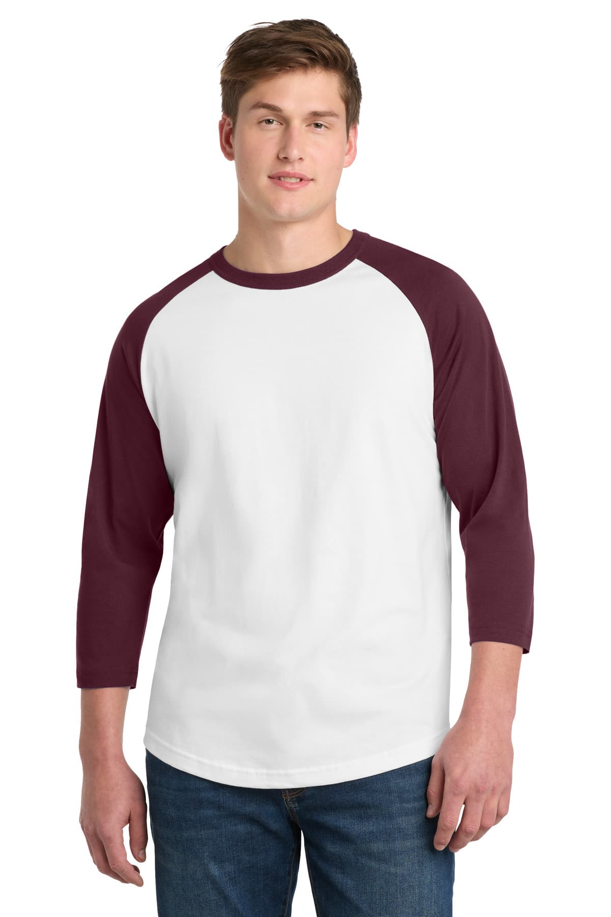 Sport-Tek Sport-Tek Colorblock Raglan Jersey.  T200