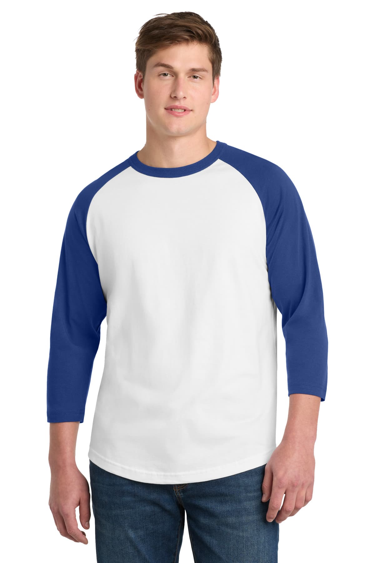 Sport-Tek Sport-Tek Colorblock Raglan Jersey.  T200