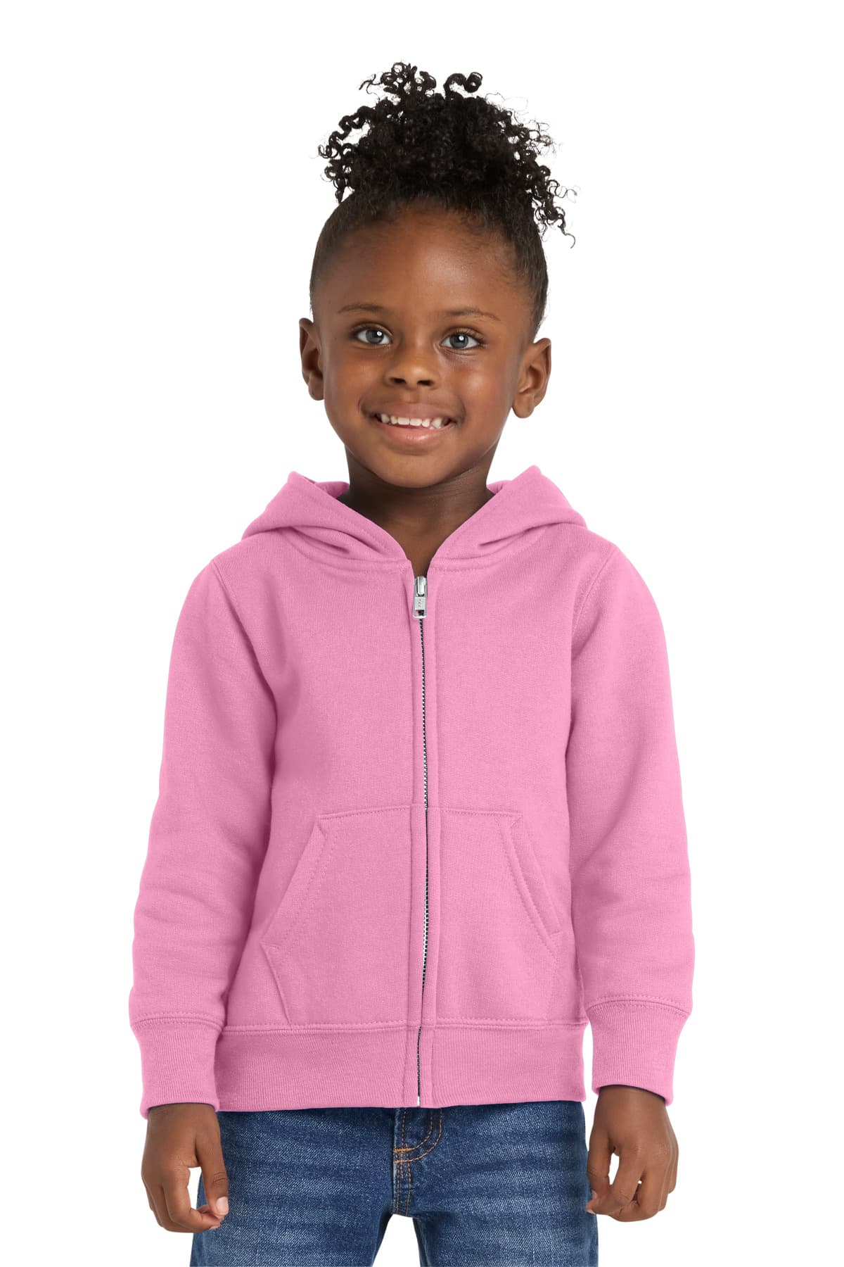 Port & Company Port & Co Toddler Core Fleece Full-Zip Hooded Sweatshirt. CAR78TZH