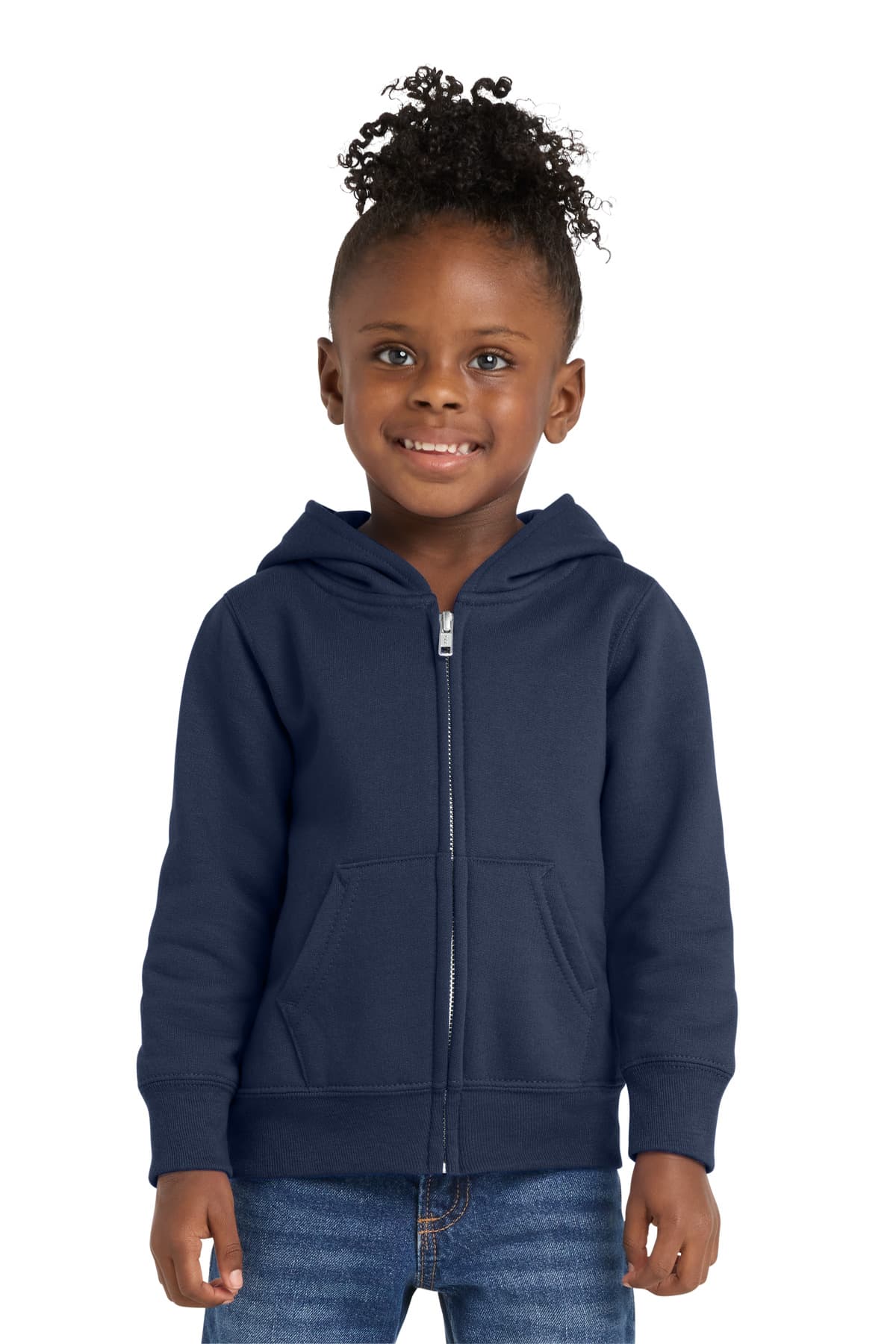 Port & Company Port & Co Toddler Core Fleece Full-Zip Hooded Sweatshirt. CAR78TZH