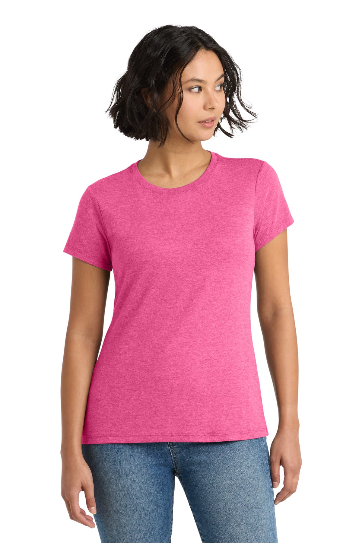 District District  Women's Perfect Tri Tee. DM130L