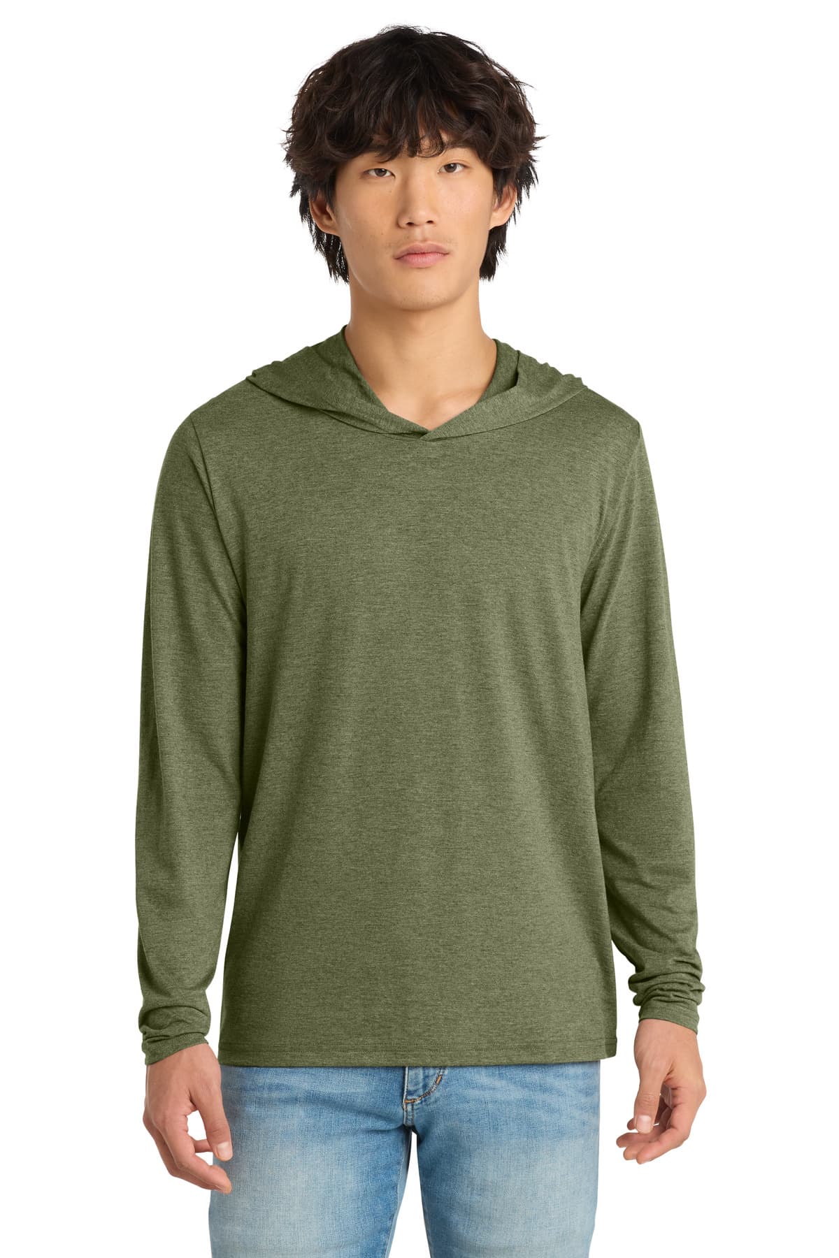 District District Perfect Tri Long Sleeve Hoodie. DM139