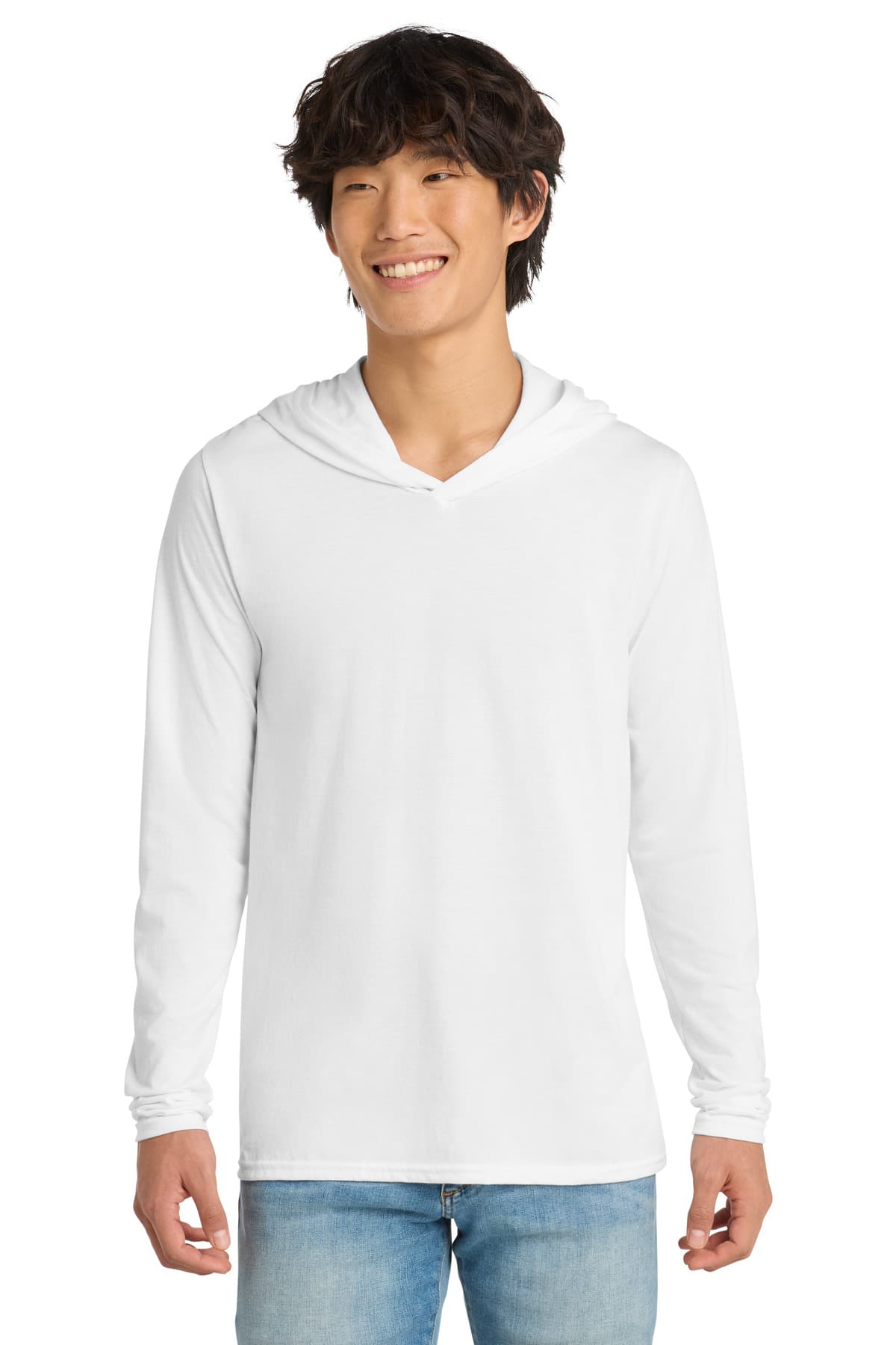 District District Perfect Tri Long Sleeve Hoodie. DM139
