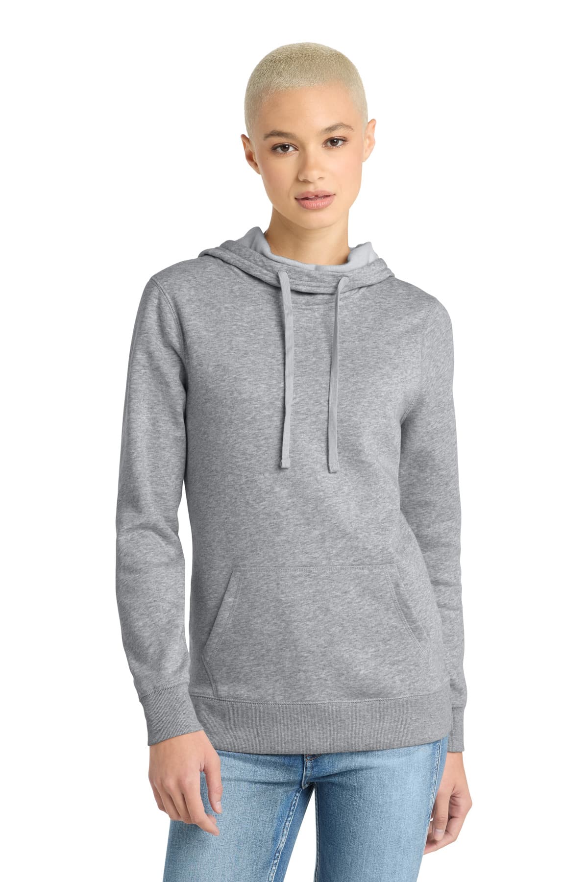 District District  Women's Lightweight Fleece Hoodie. DM493
