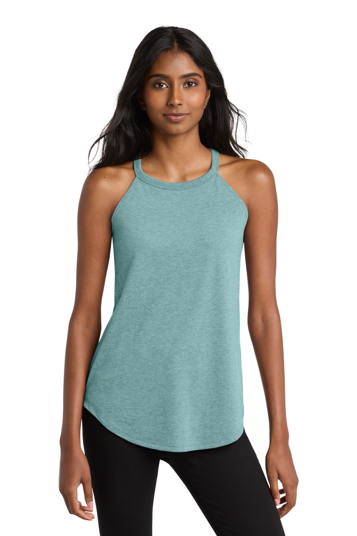 District District   Women's Perfect Tri  Rocker Tank. DT137L