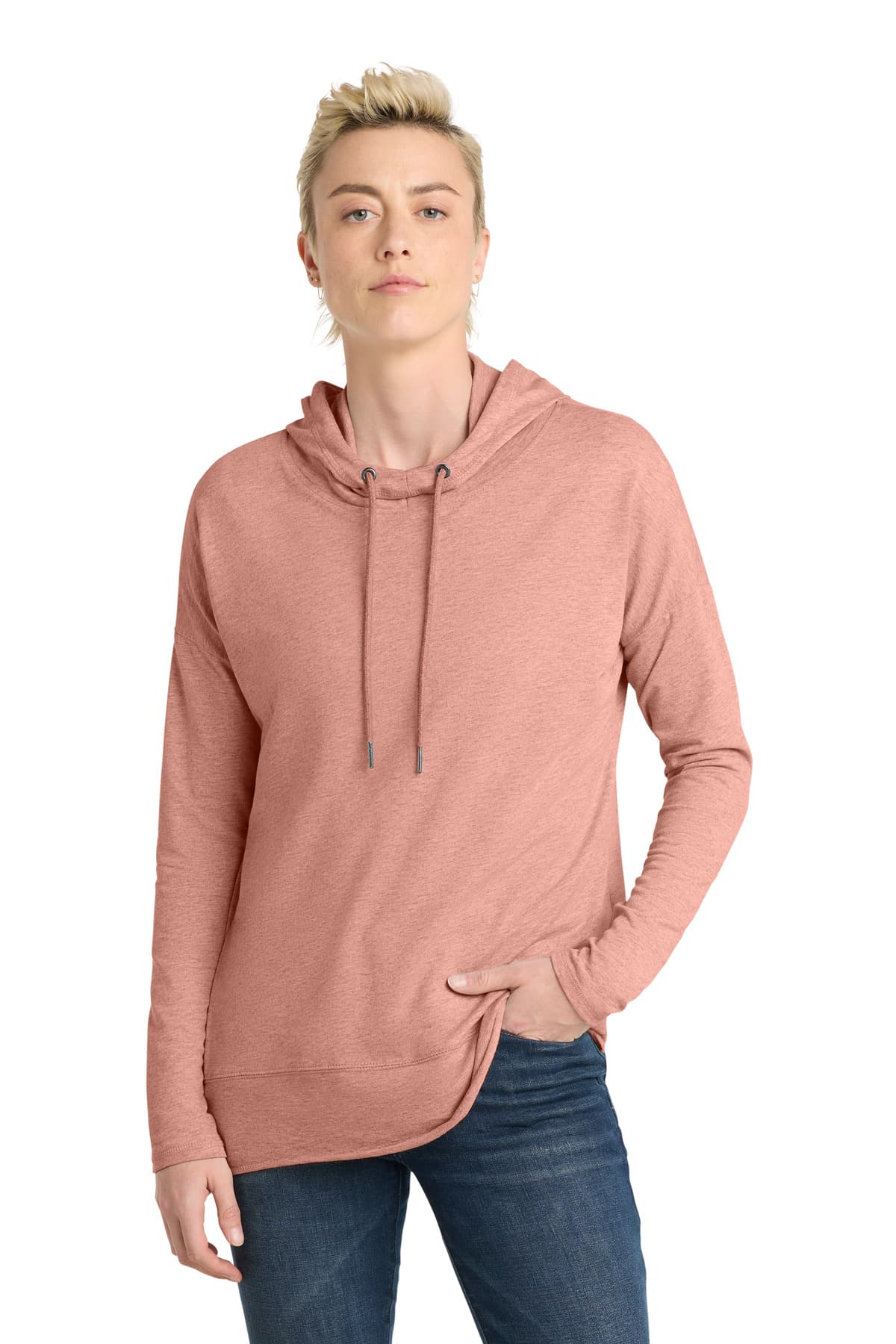 District District  Women's Featherweight French Terry  Hoodie DT671