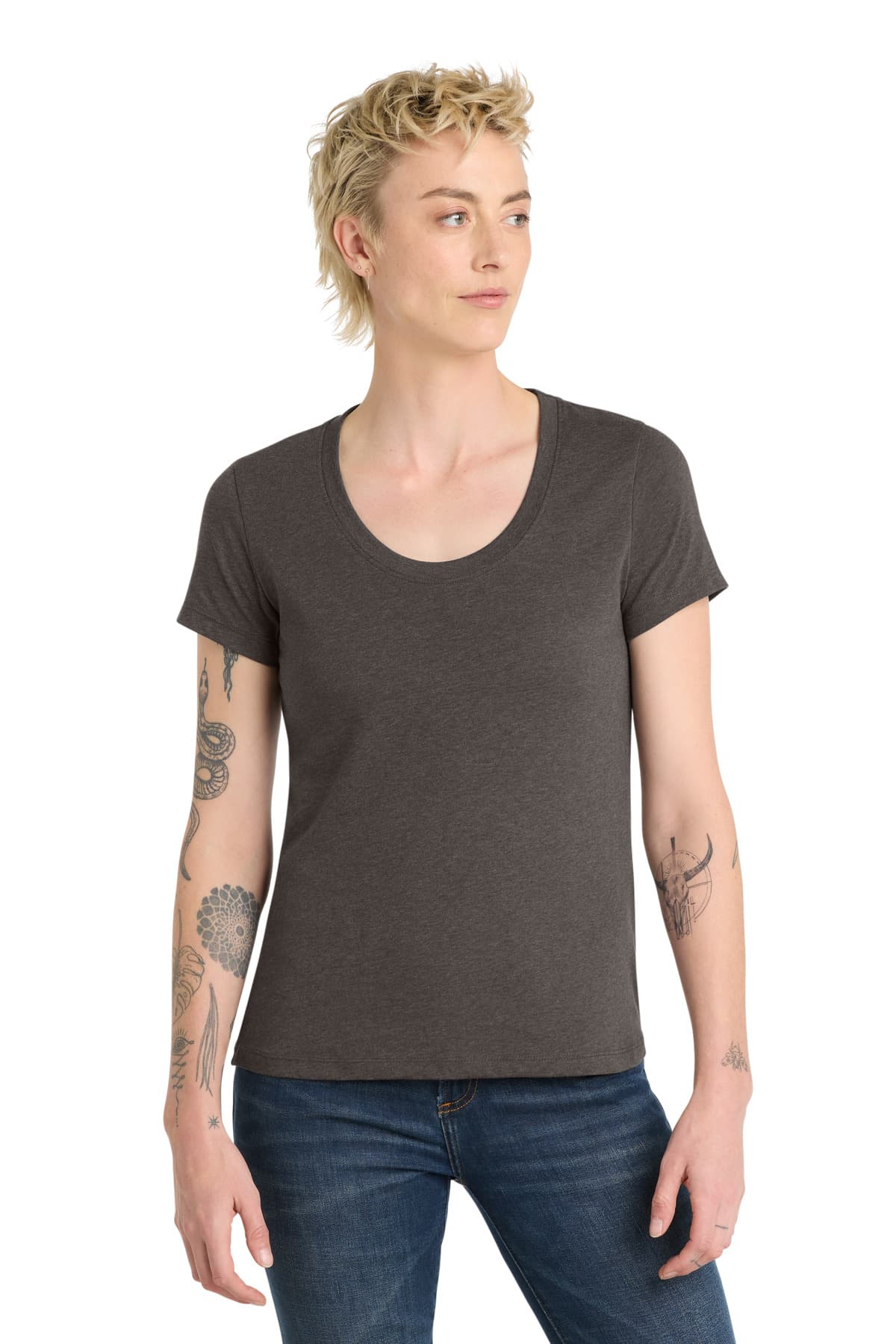 District District  Women's Flex Scoop Neck Tee DT7501