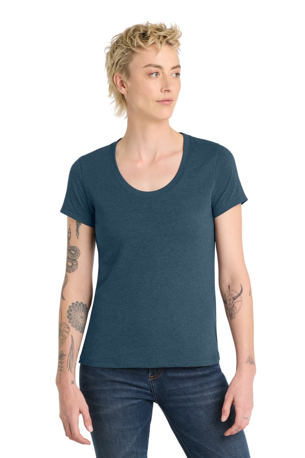 District District  Women's Flex Scoop Neck Tee DT7501