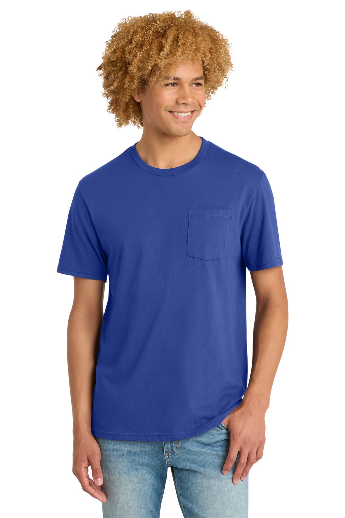 District District Very Important Tee with Pocket. DT6000P